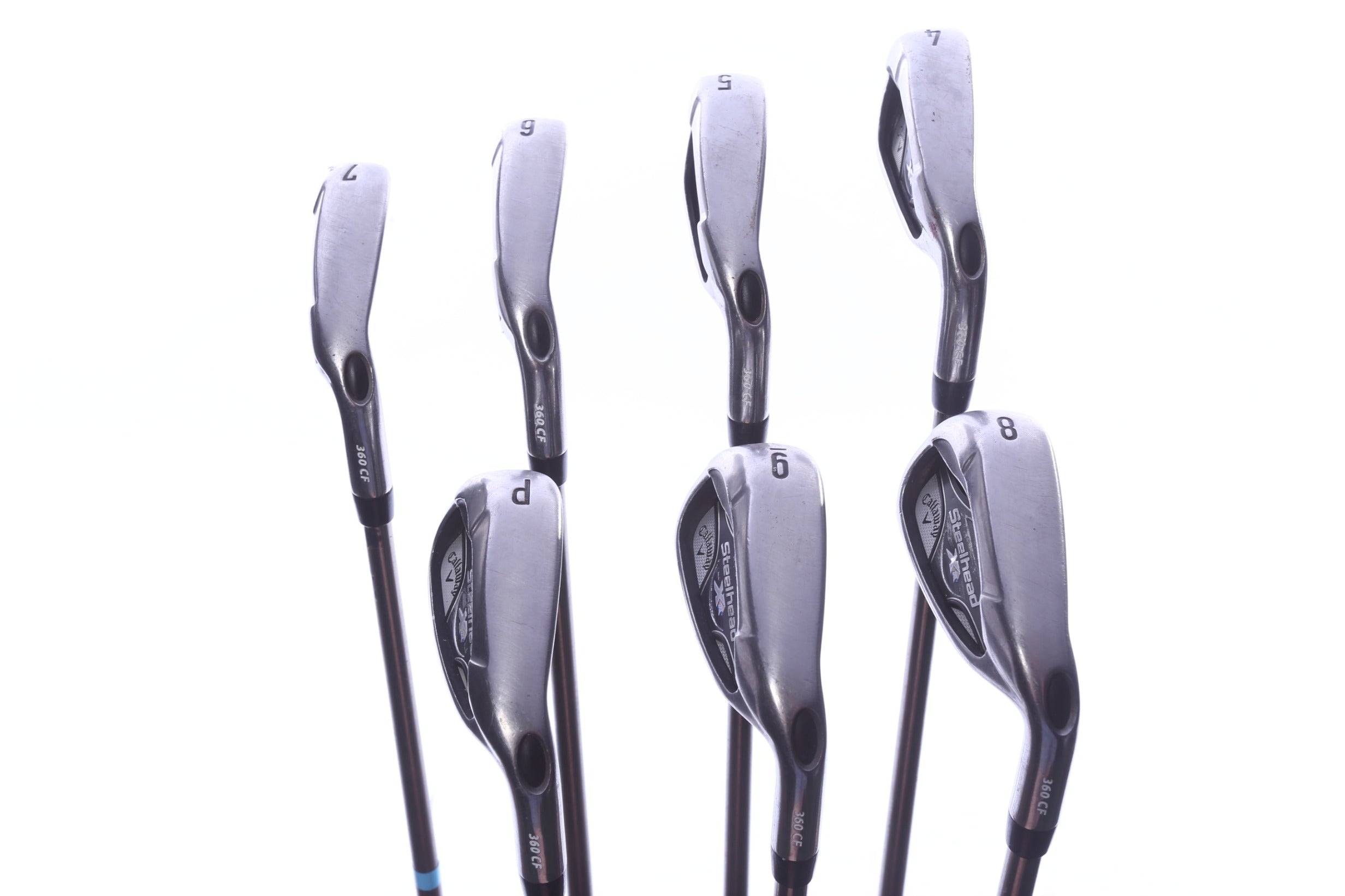 Used Callaway Steelhead XR Iron Set - Right-Handed - 4-PW - Stiff Flex