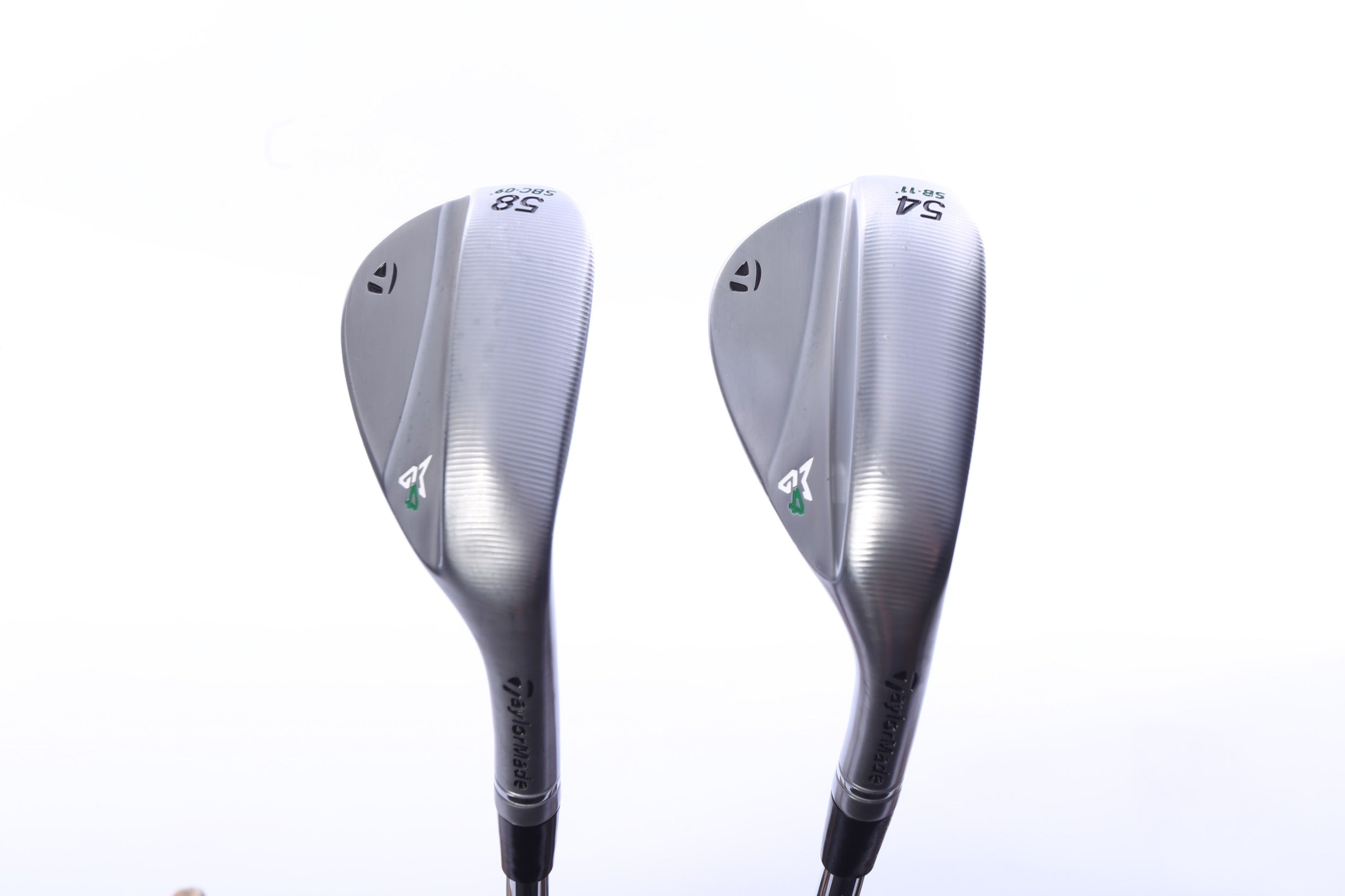 Used TaylorMade Milled Grind 4 Raw Wedge Set - Right-Handed - 54*, 58* - Wedge Flex