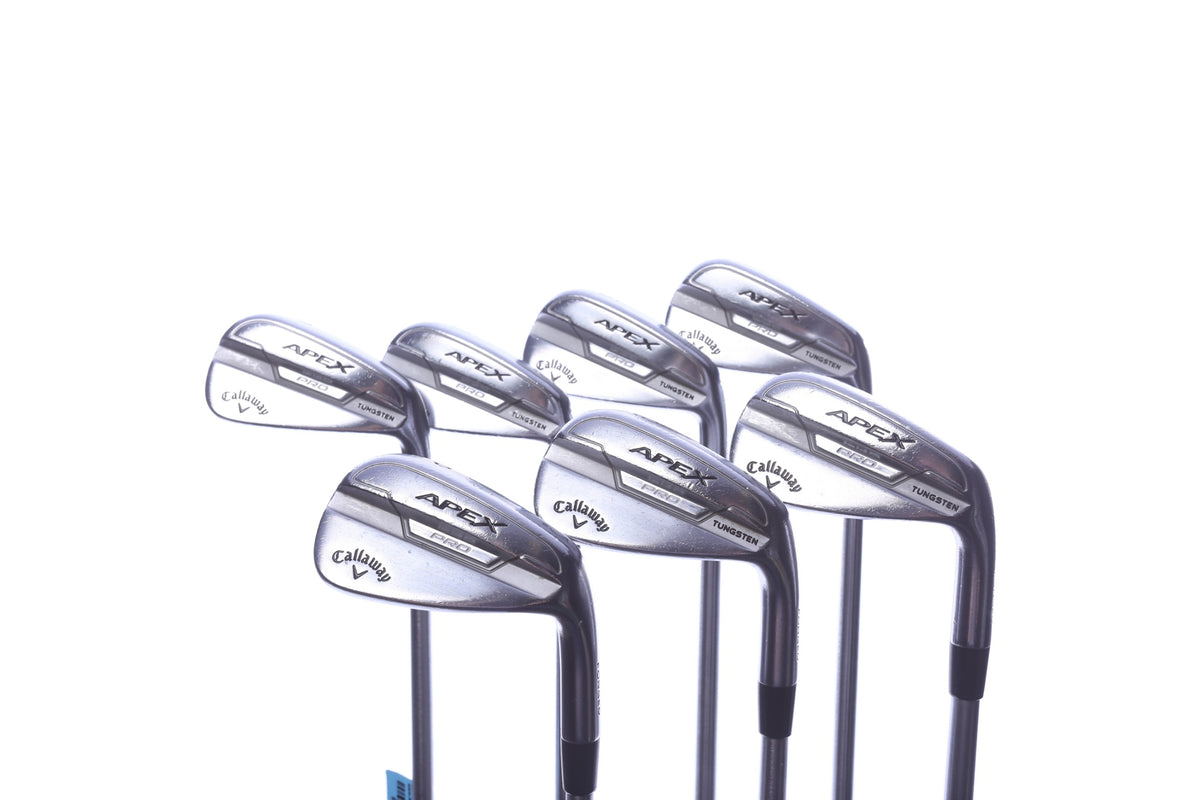 Used Callaway Apex Pro 21 Iron Set - Right-Handed - 4-PW - Extra Stiff Flex