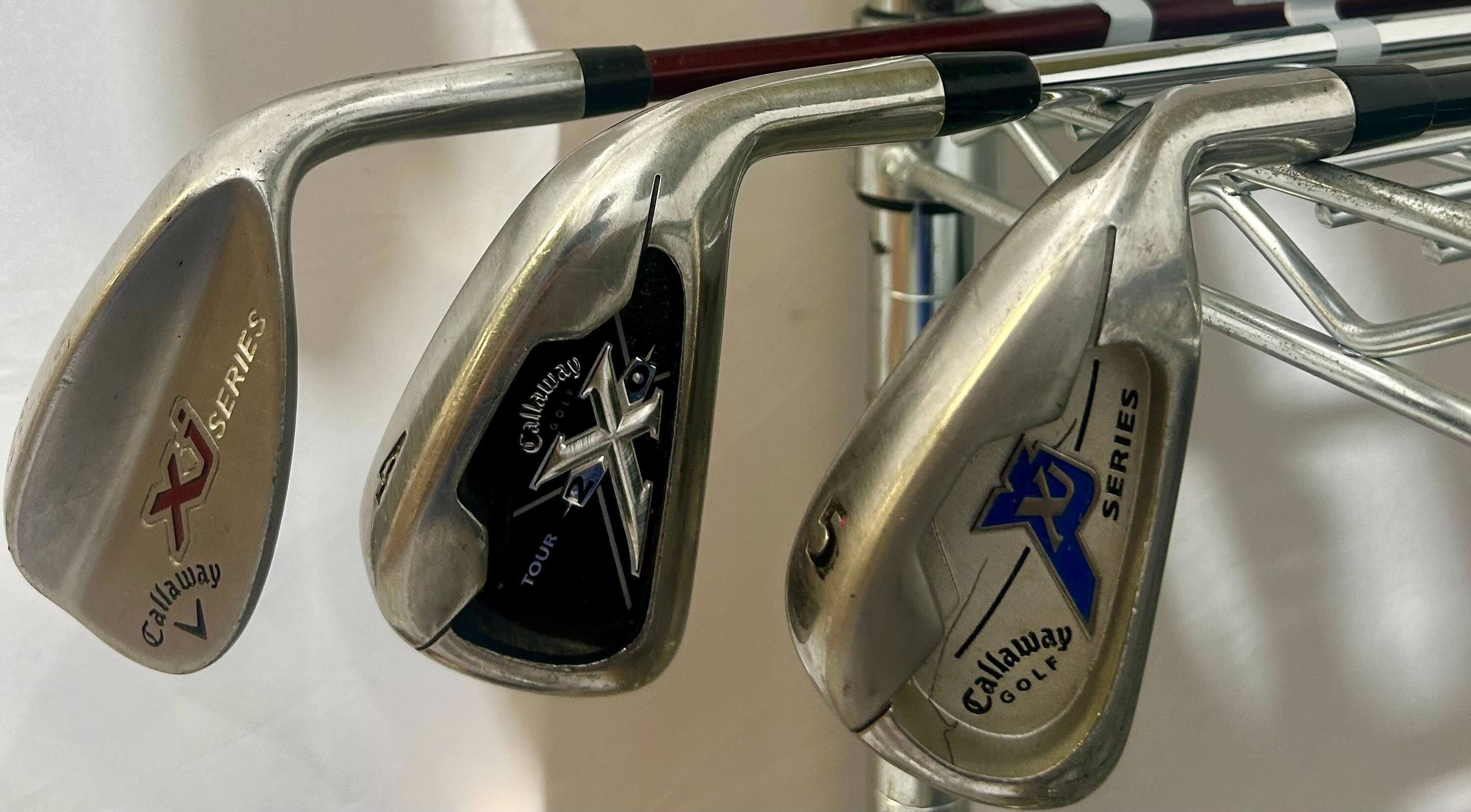 Wholesale Lot of 50 Golf Clubs - Right and Left handed - Assorted Callaway Irons-Next Round