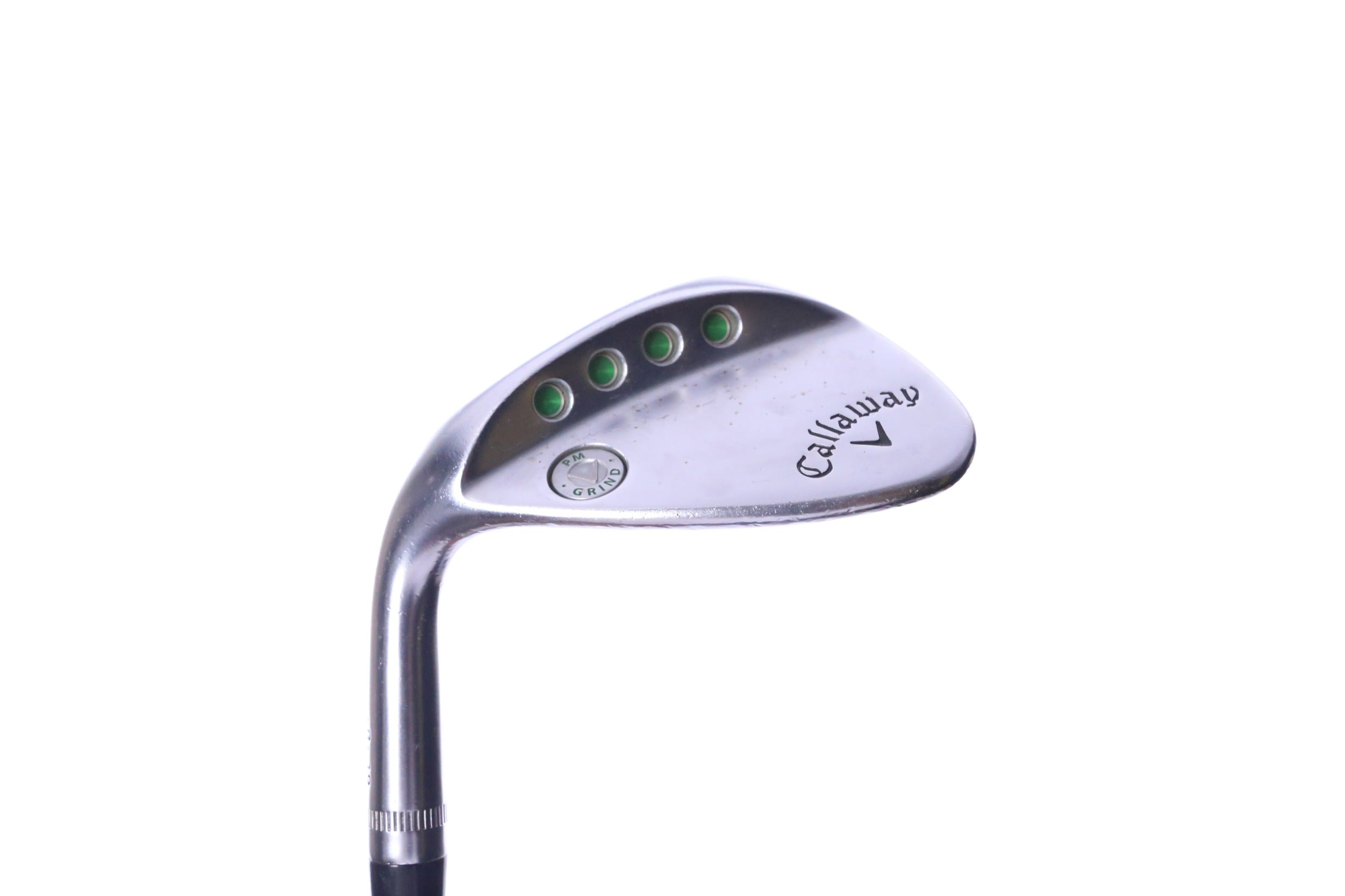 Used Callaway PM Grind 19 Chrome Sand Wedge - Left-Handed - 54 Degrees - Regular Flex