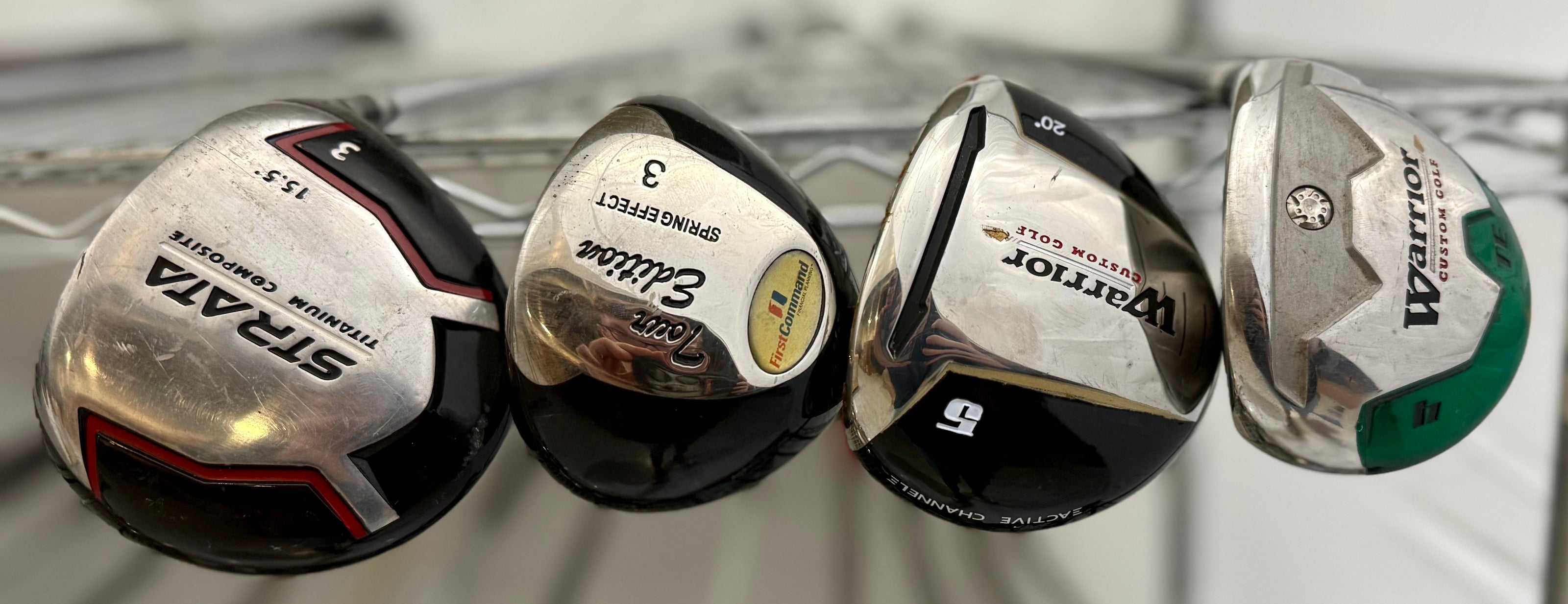 Wholesale Lot 30 Golf Clubs - Assorted Fairway Woods-Next Round