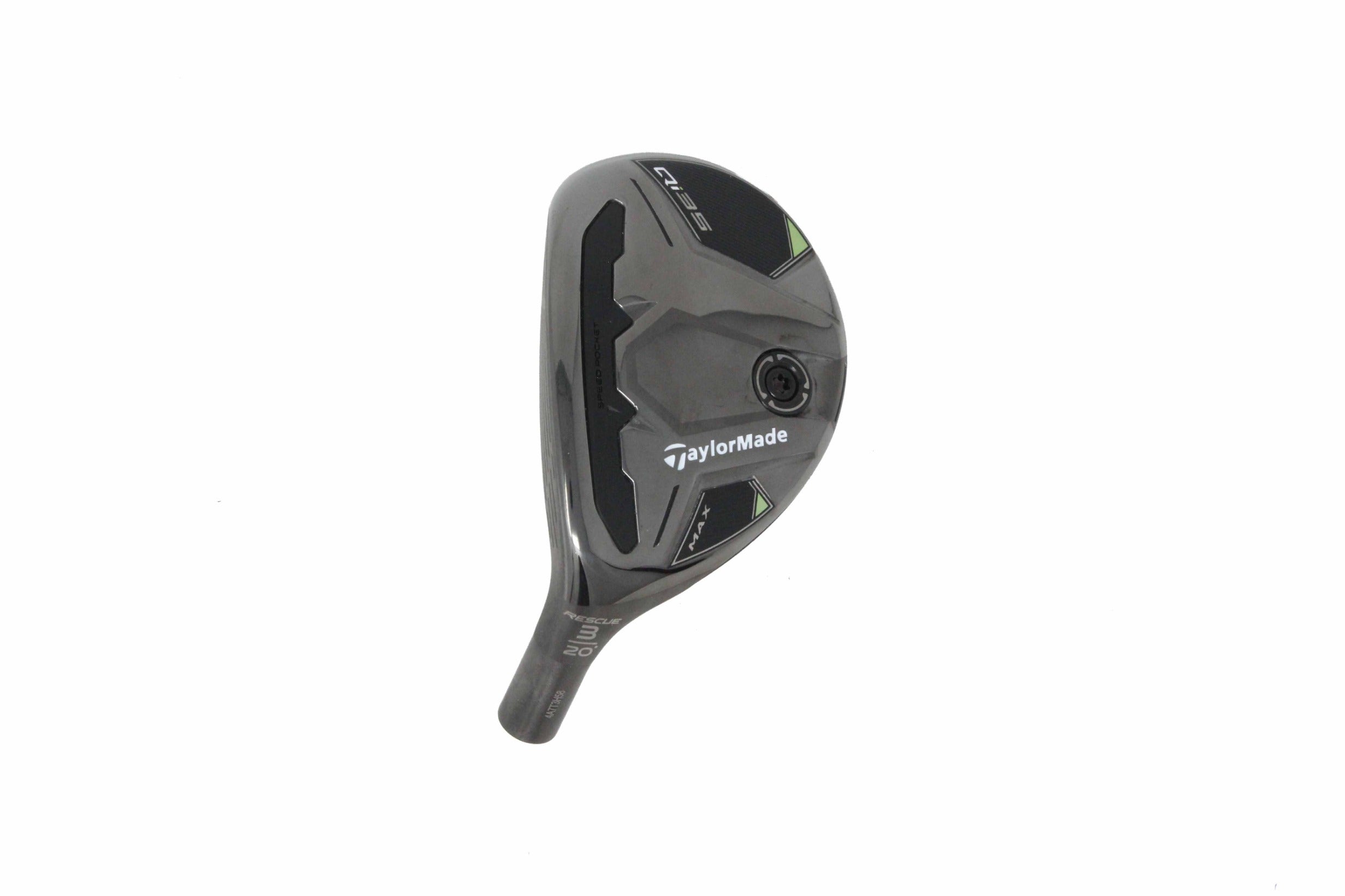 Used TaylorMade Qi35 MAX Rescue 3H - HEAD ONLY - Left-Handed - 20 Degrees