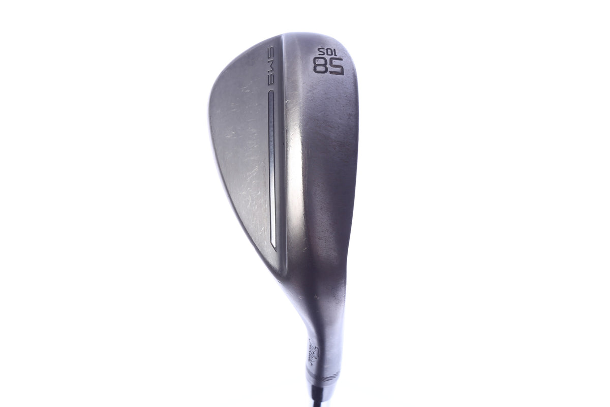 Used Titleist Vokey SM9 Jet Black Lob Wedge - Right-Handed - 58 Degrees - Stiff Flex-Next Round
