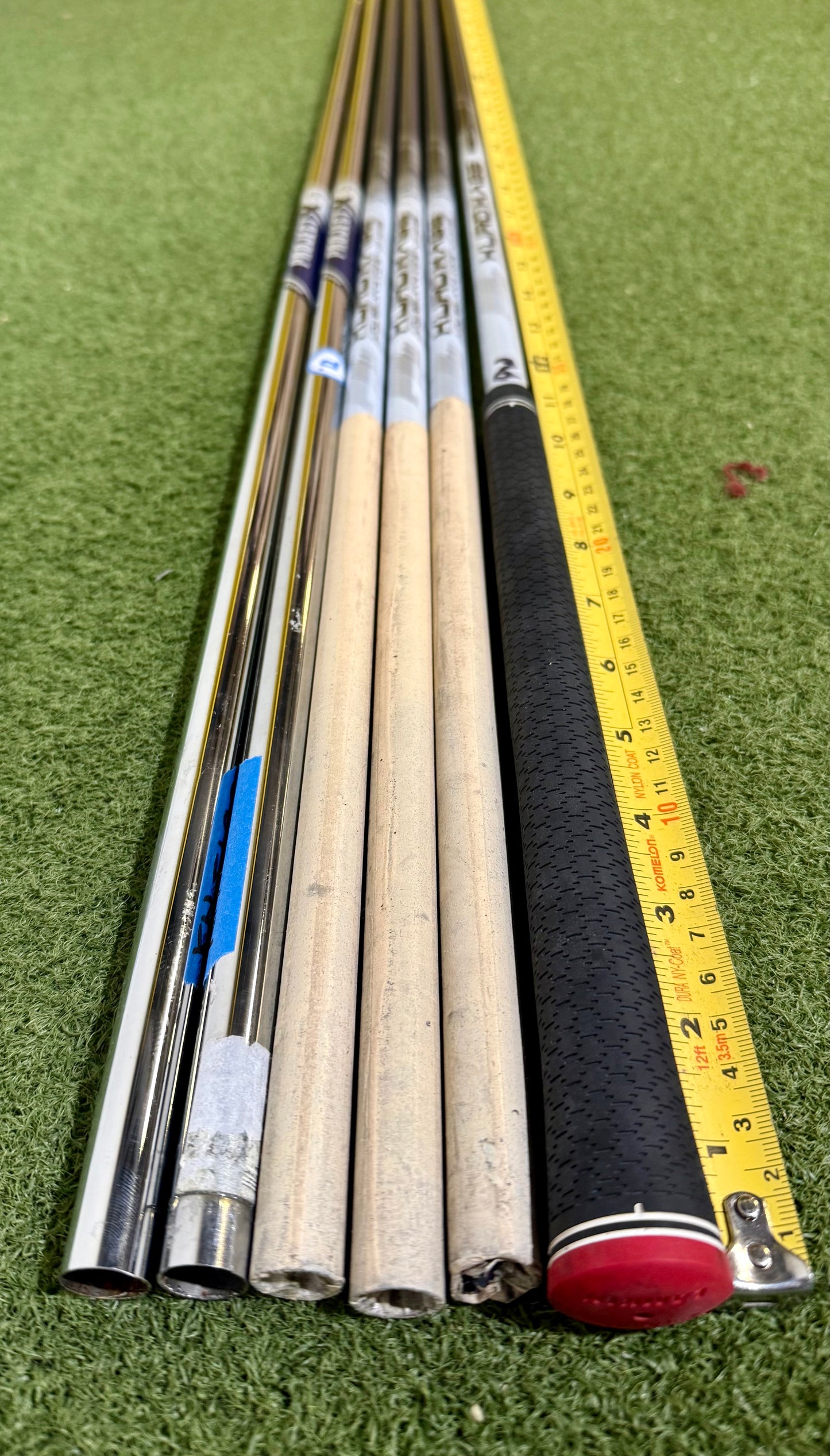 Wholesale Lot of 6 Golf Shafts- Project X & Mitsubishi-Next Round