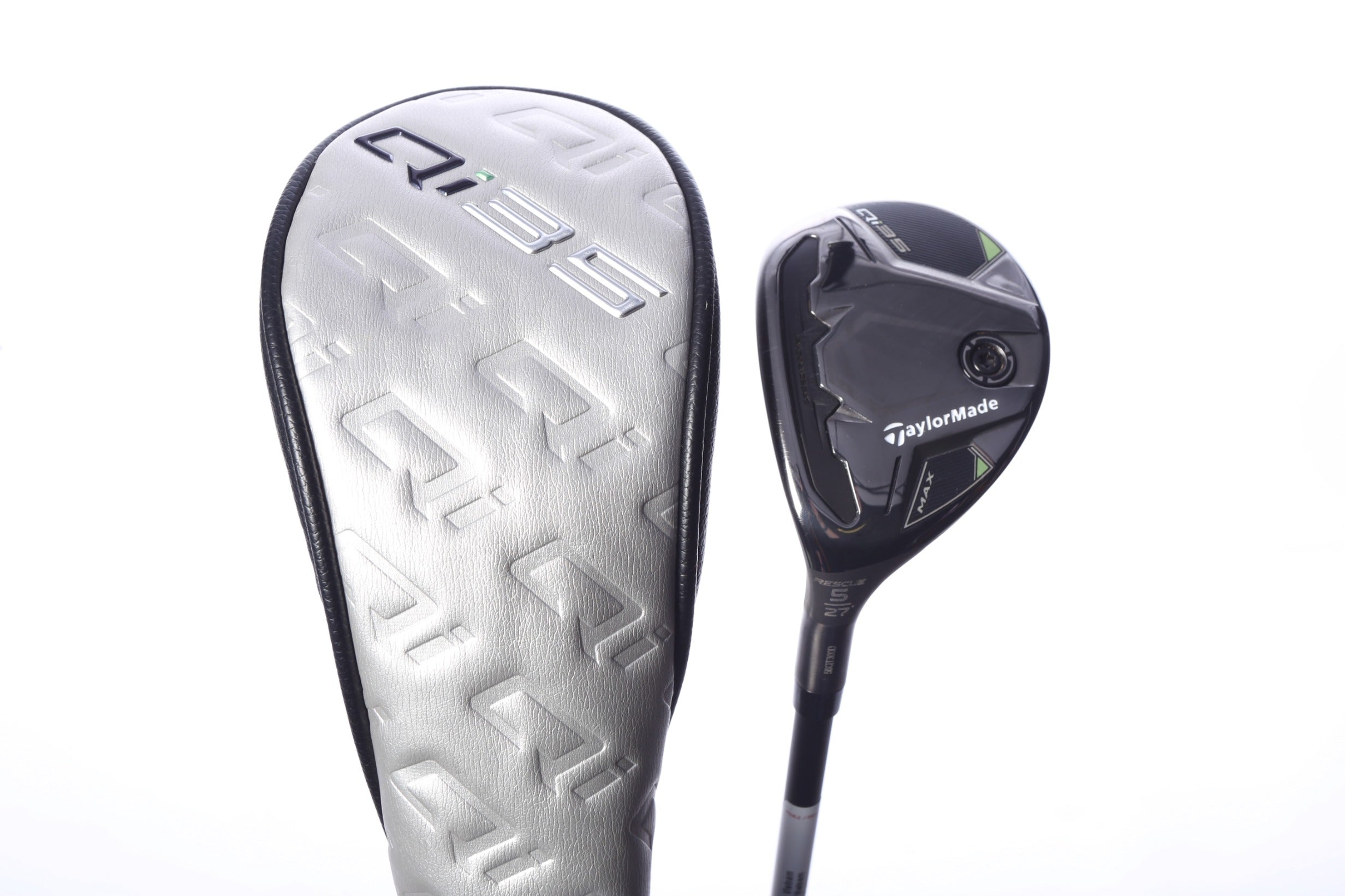 Used TaylorMade Qi35 MAX Rescue 5H Hybrid - Left-Handed - 27 Degrees - Seniors Flex-Next Round
