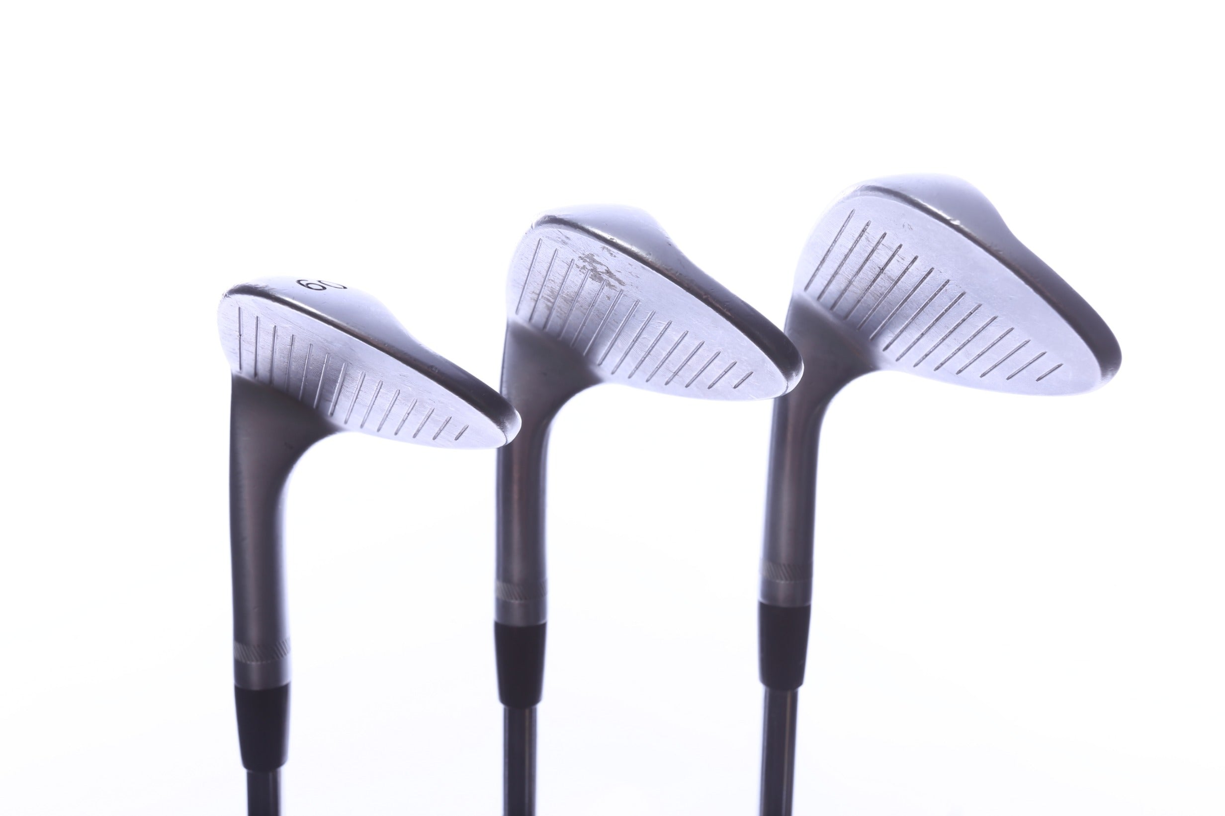 Used Titleist Vokey Spin Milled CC Chrome Wedge Set - Right-Handed - 52*, 56*, 60* - Wedge Flex