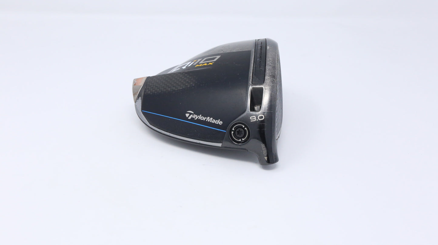 Used TaylorMade Qi10 MAX Driver - HEAD ONLY - Right-Handed - 9 Degrees-Next Round