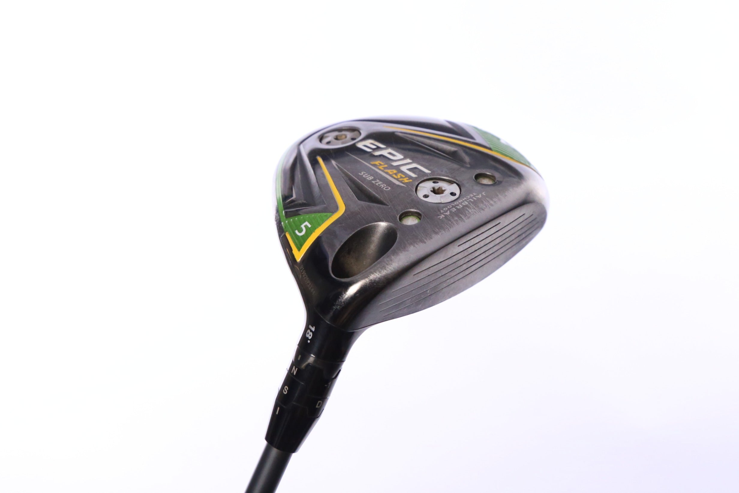 Used Callaway Epic Flash Sub Zero 5-Wood - Right-Handed - 18 Degrees - Extra Stiff Flex-Next Round