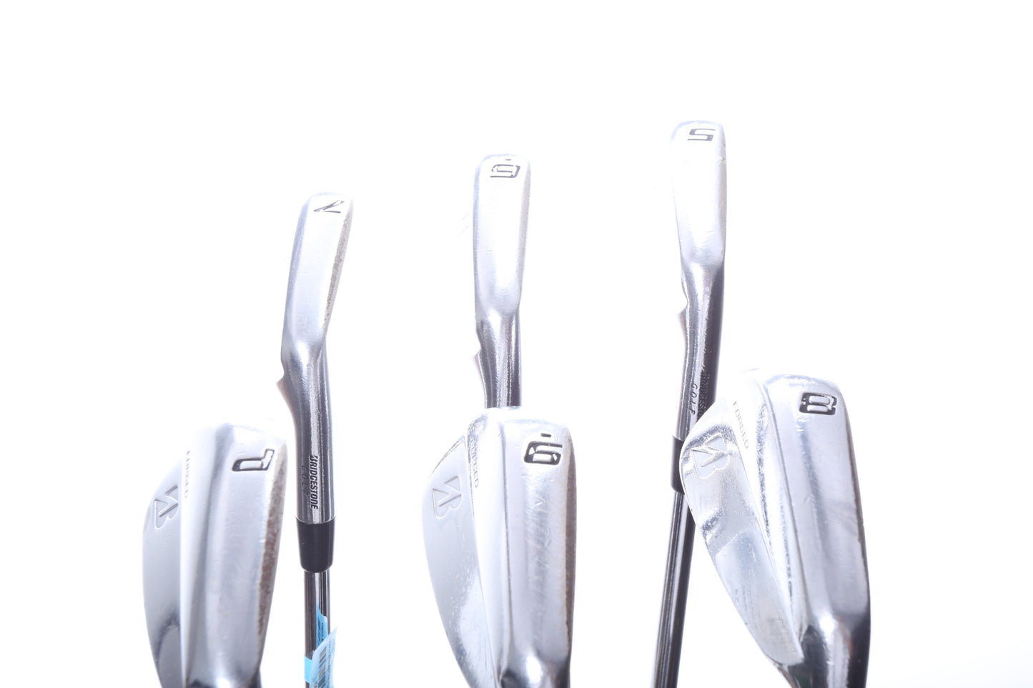 Used Bridgestone J15 MB Iron Set - Right-Handed - 5-PW - Extra Stiff Flex-Next Round