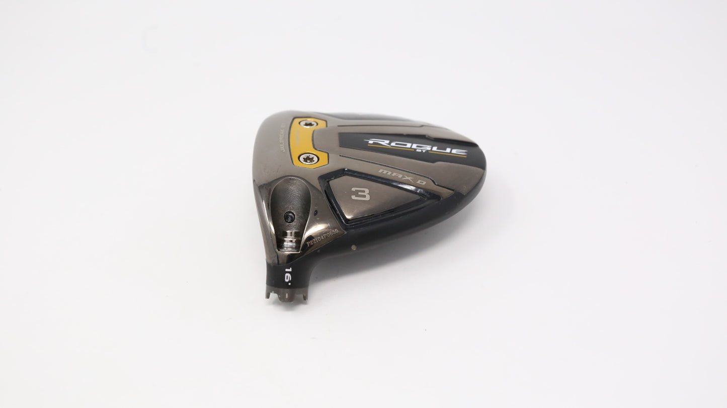 Used Callaway Rogue ST Max Draw Fairway Wood - HEAD ONLY - Left-Handed - 16 Degrees-Next Round