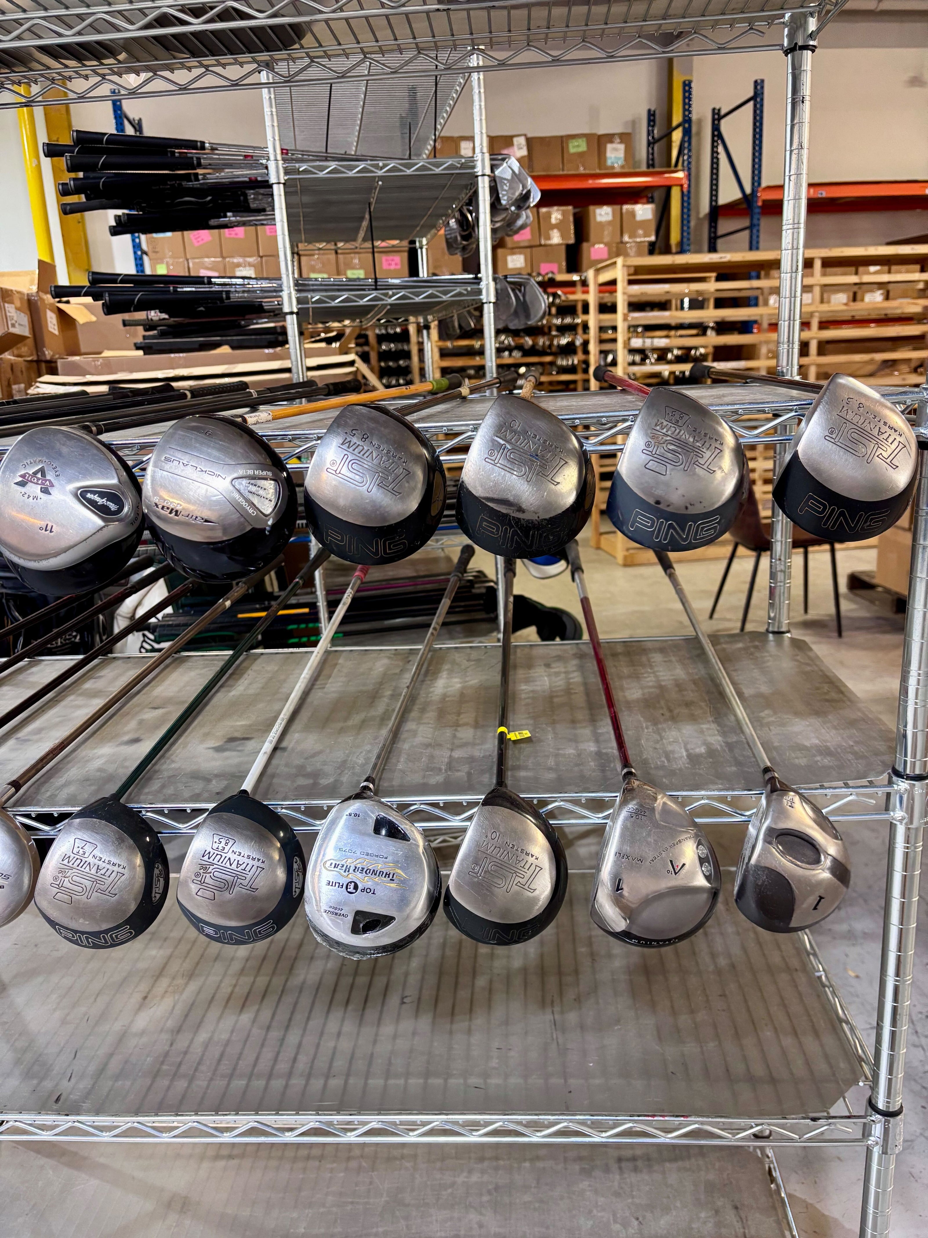 Wholesale Lot 20 Golf Clubs - Assorted Drivers-Next Round