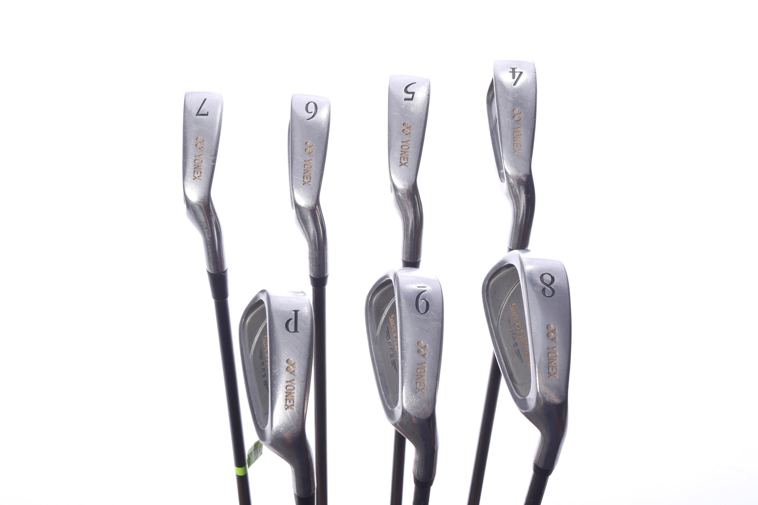 Used Yonex SUPER ADX 200 PPS Iron Set - Right-Handed - 4-PW - Regular Flex