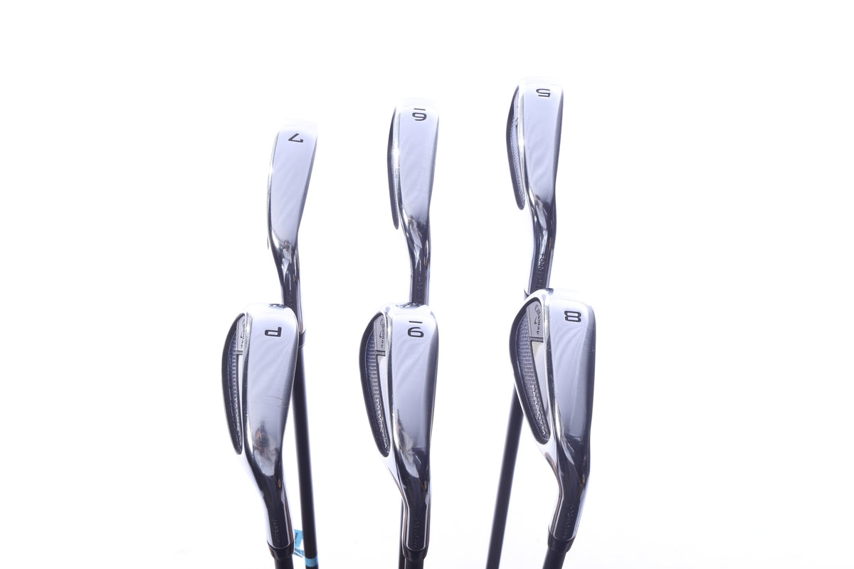 Used Callaway Paradym Iron Set - Right-Handed - 5-PW - Stiff Plus Flex