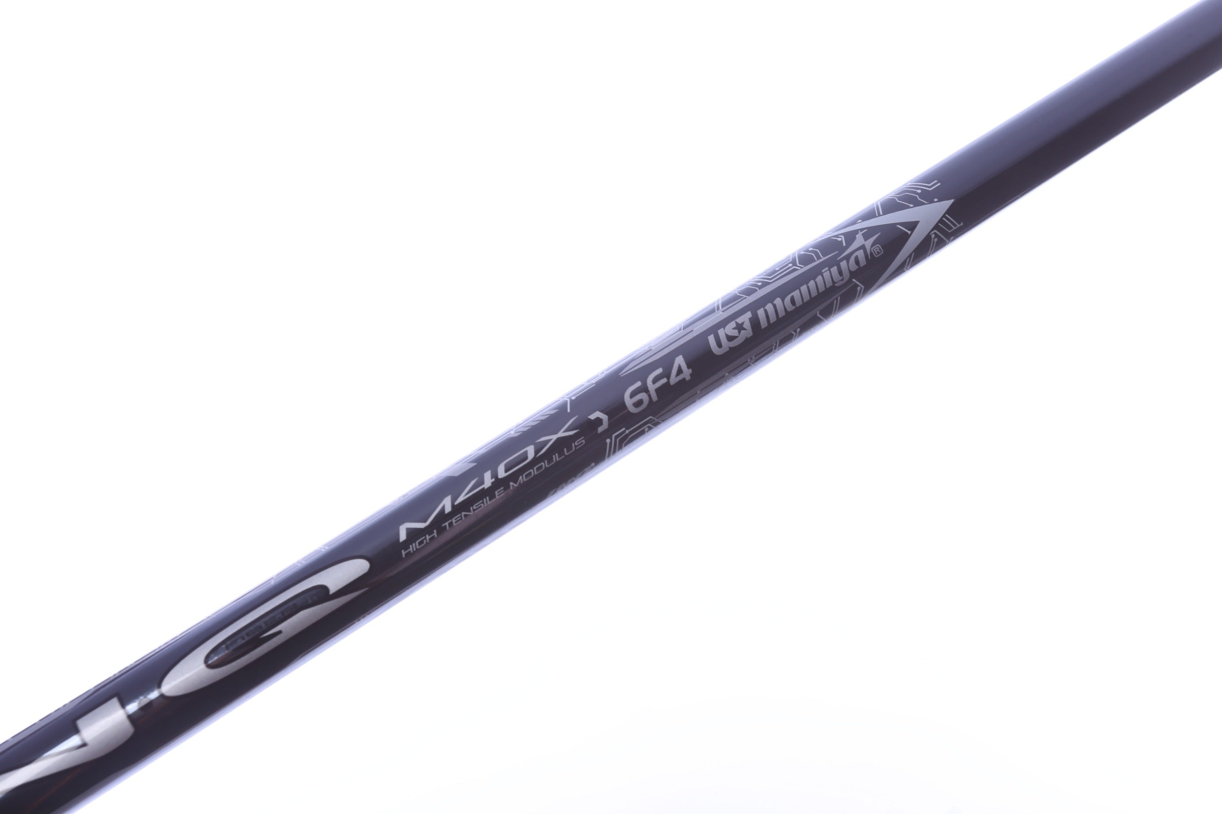 Used Ust Mamiya Lin-Q M40X White Driver Shaft Stiff Flex Graphite - 44 in - TaylorMade M Adapter