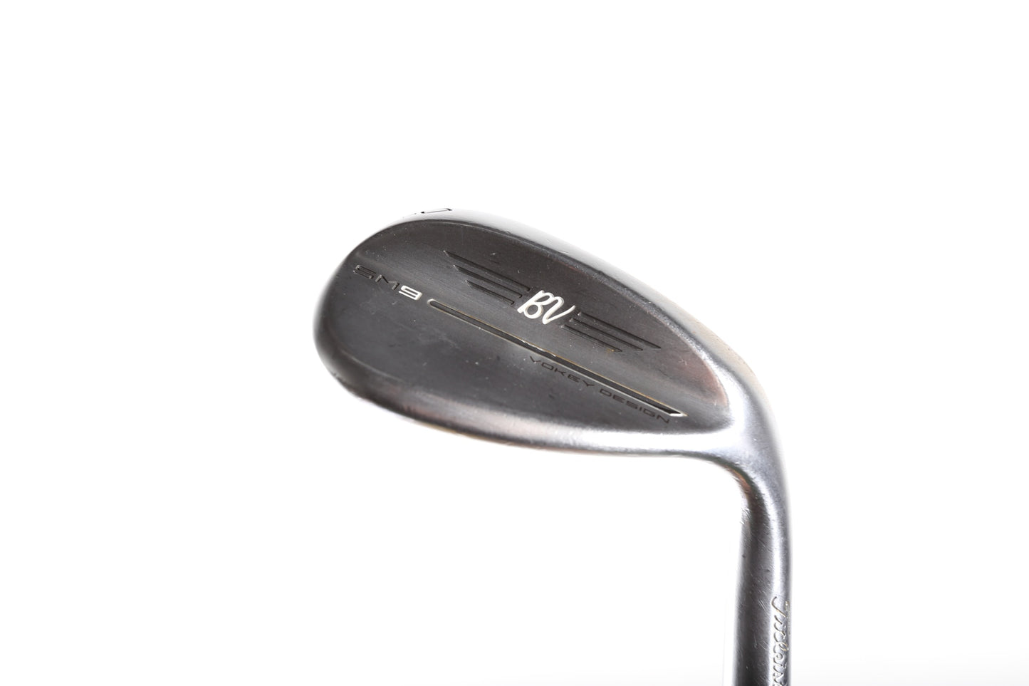 Used Titleist Vokey SM9 Brushed Steel Lob Wedge - Right-Handed - 60 Degrees - Stiff Flex-Next Round