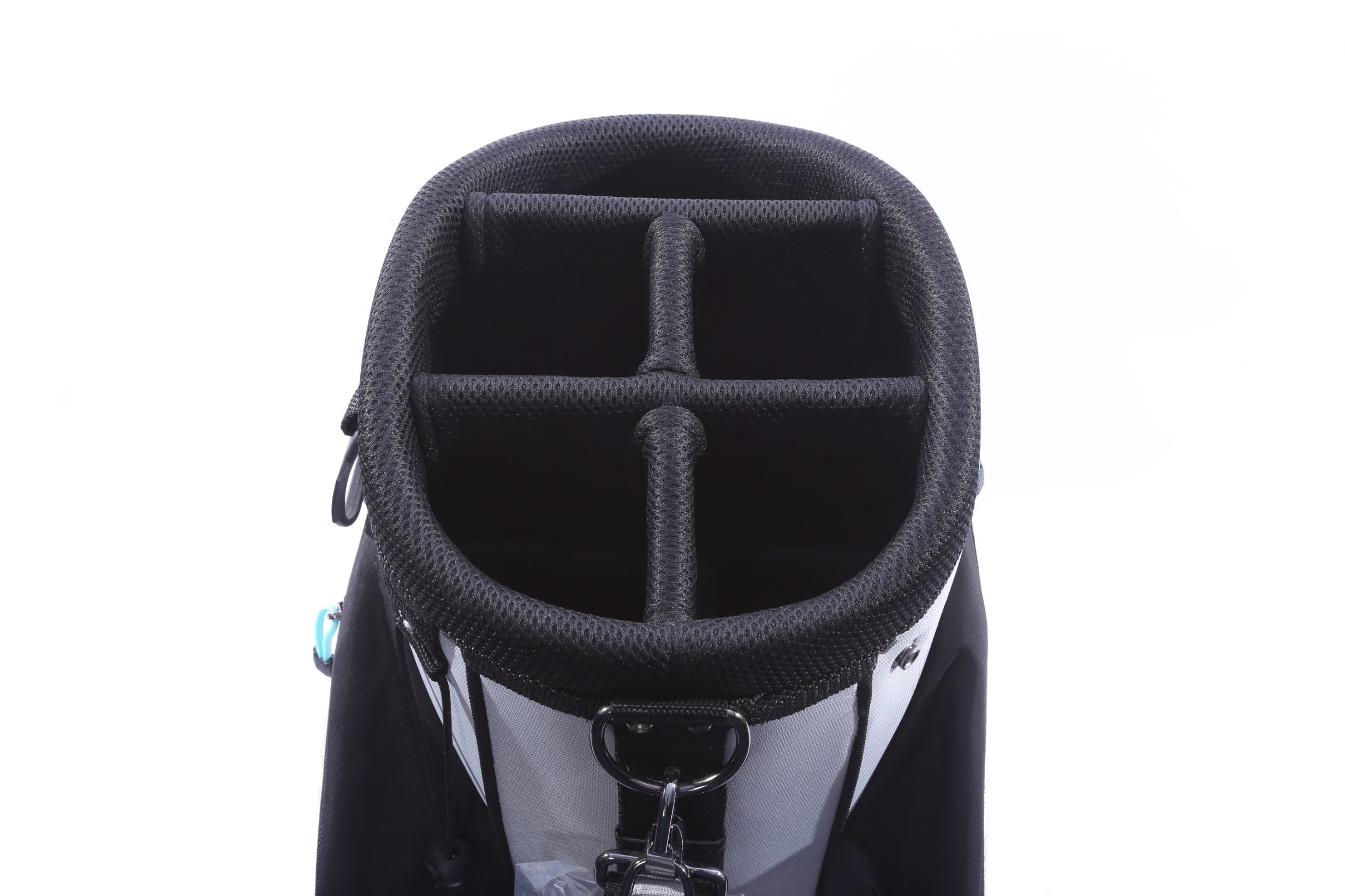 Used Cleveland All Other Models Gray Cart Bag - 5-Way - 8 Pockets - Rain Cover Included-Next Round