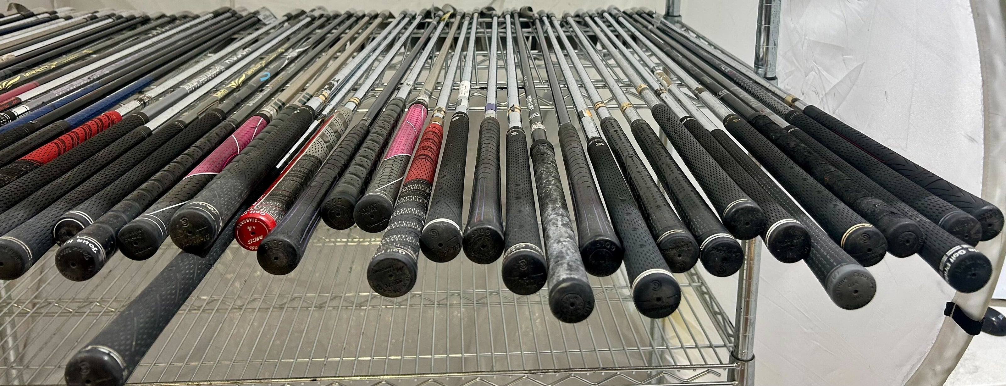 Wholesale Lot of 50 Golf Clubs - Adams and Cleveland Single Irons and Wedges-Next Round