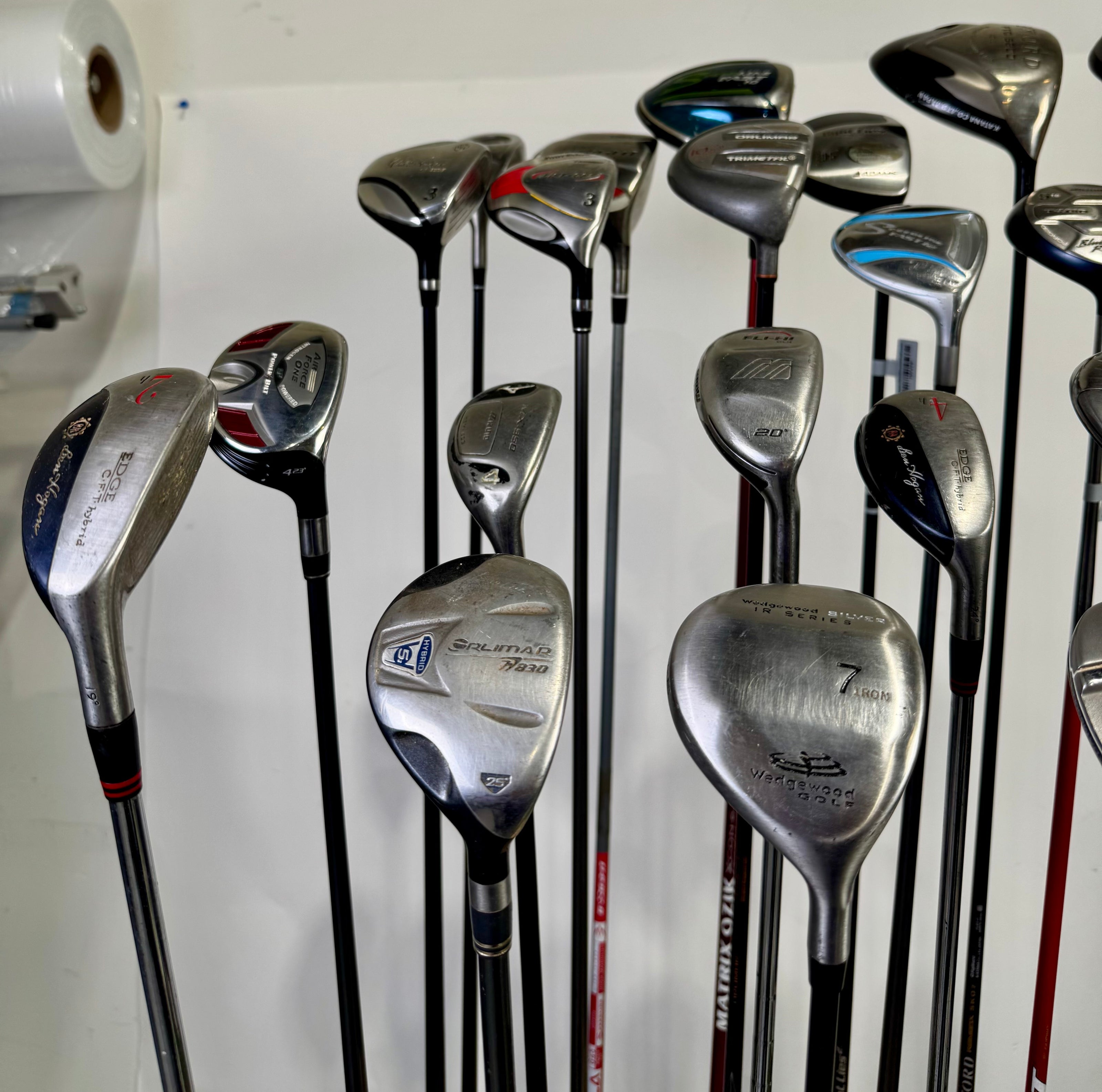 Wholesale Lot of 24 Drivers, Fairway Woods, and Hybrids. Assorted Brands.-Next Round