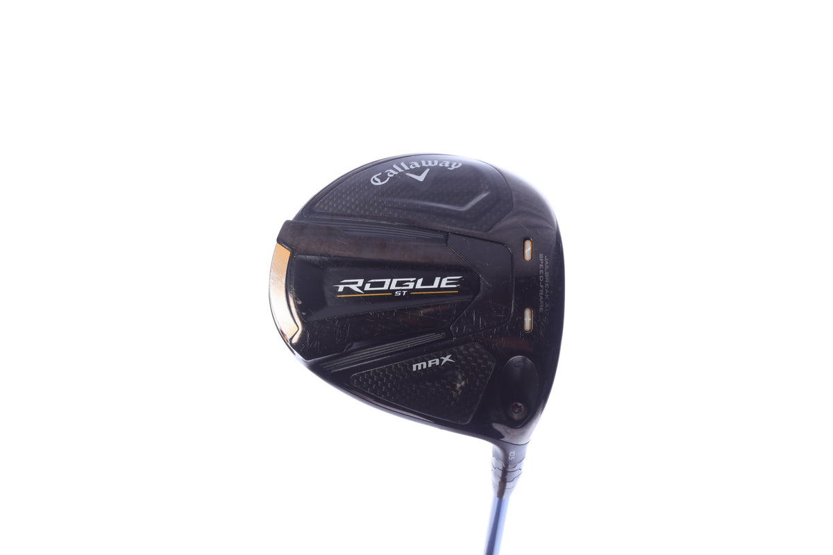 Used Callaway Rogue ST MAX Driver - 10.5 Degrees - Stiff Flex Fujikura Speeder NX Blue - Right-Handed
