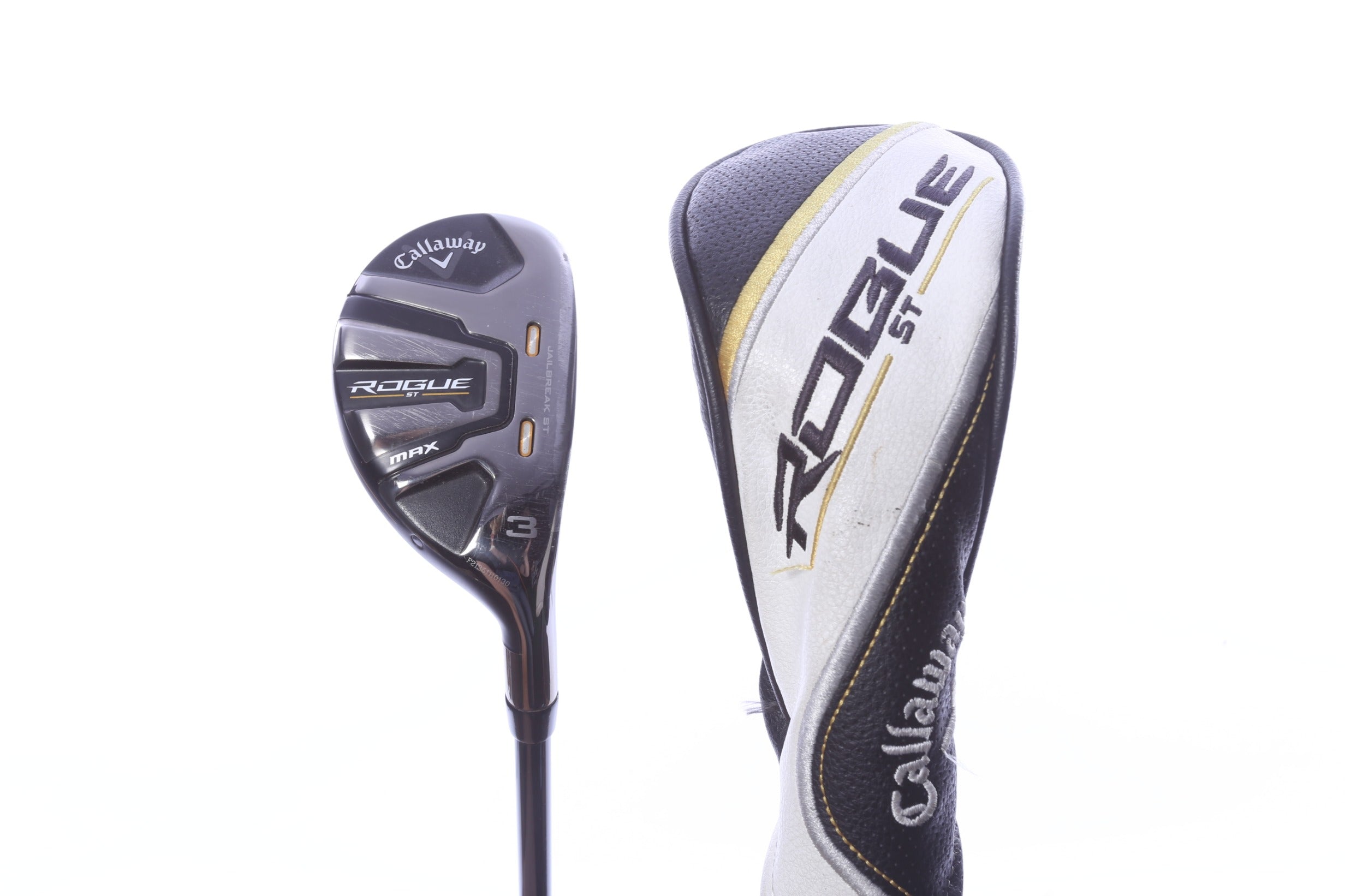 Used Callaway Rogue ST Max 24 3H Hybrid - Right-Handed - 18 Degrees - Regular Flex