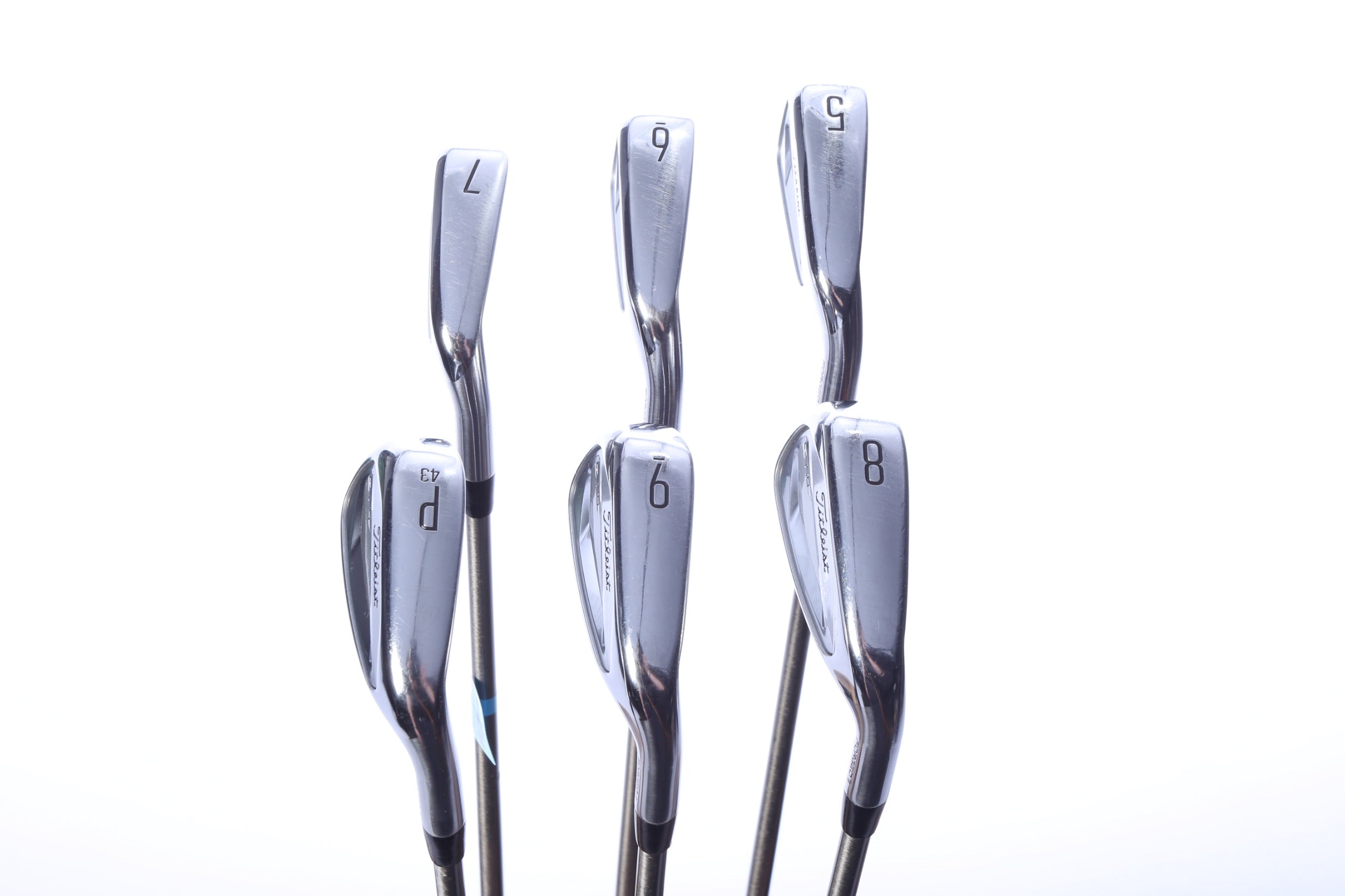 Used Titleist 2023 T350 Iron Set - Right-Handed - 5-PW - Regular Flex