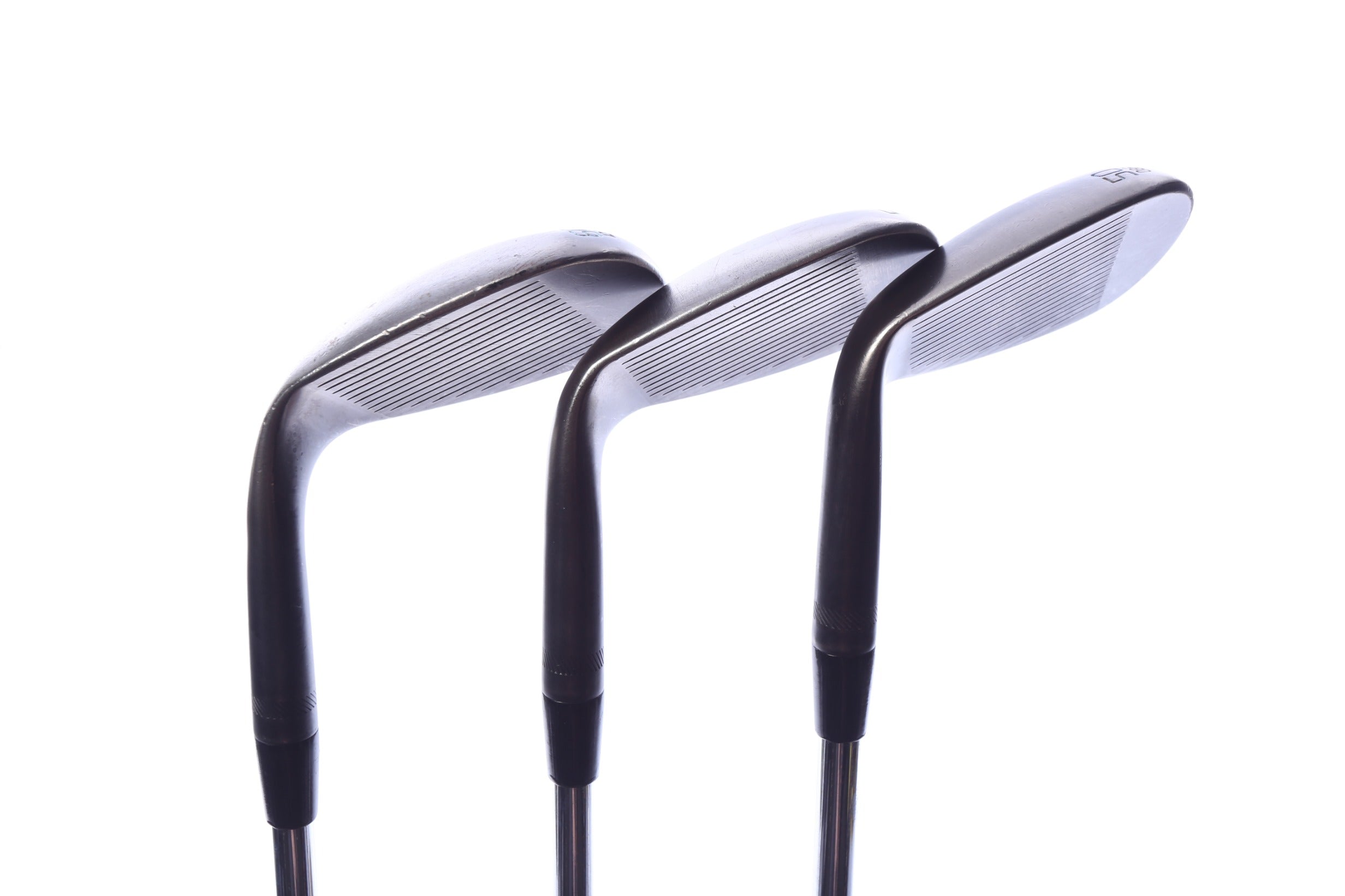 Used Titleist Vokey SM9 Jet Black Wedge Set - Right-Handed - 50*, 56*, 60* - Extra Stiff Flex-Next Round