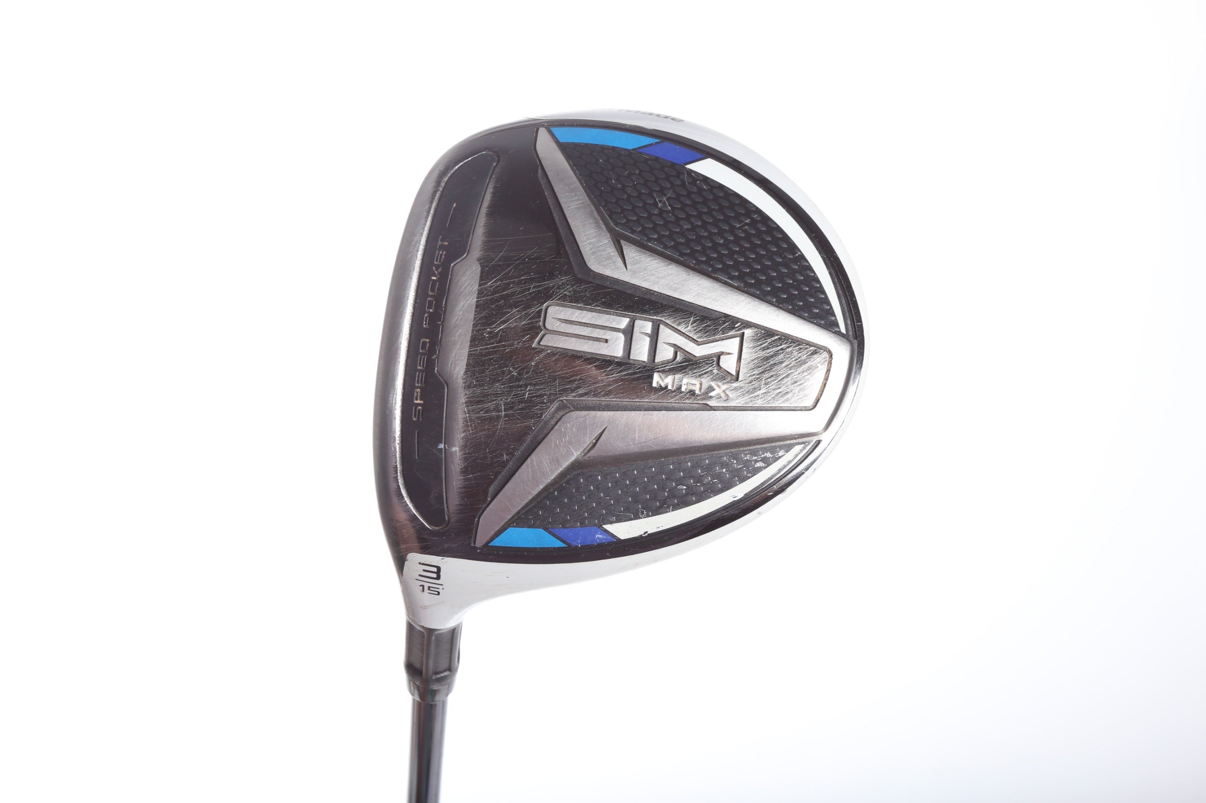 Used TaylorMade SIM MAX 3-Wood - Left-Handed - 15 Degrees - Regular Flex-Next Round