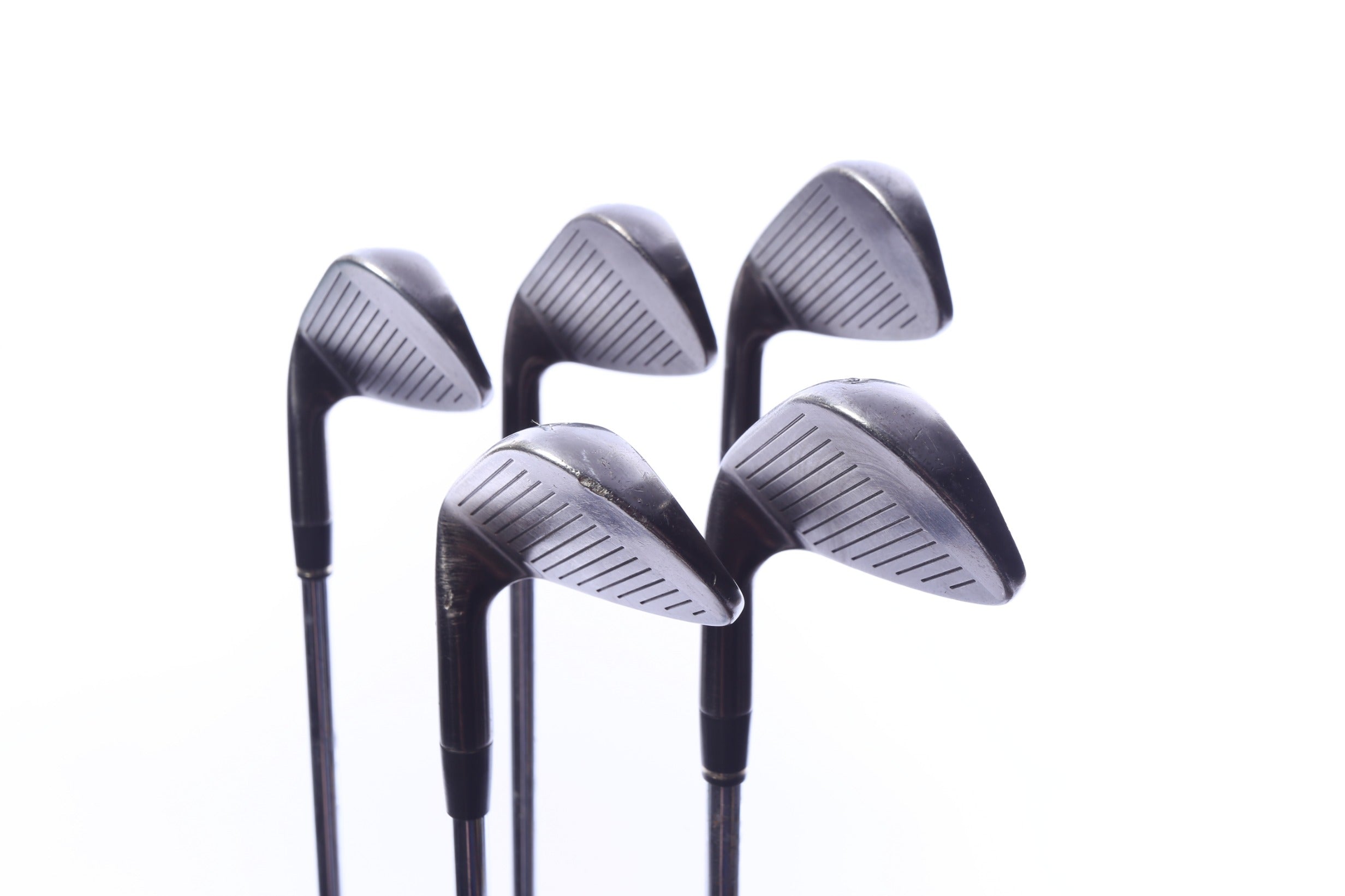 Used Adams Idea Pro Black CB2 Iron Set - Right-Handed - 6-PW - Stiff Flex