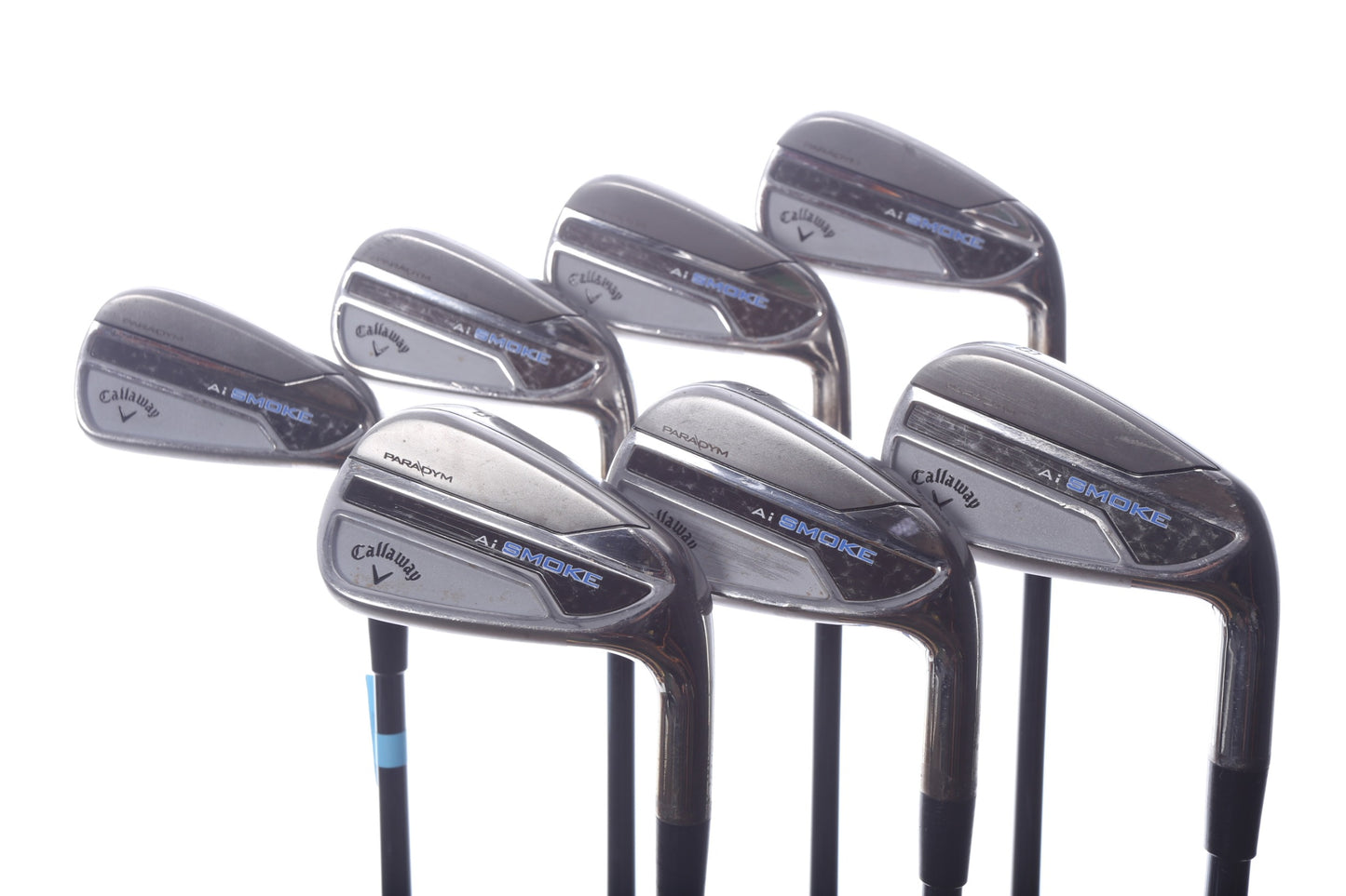 Used Callaway Paradym Ai Smoke Iron Set - Right-Handed - 4-PW - Regular Flex-Next Round
