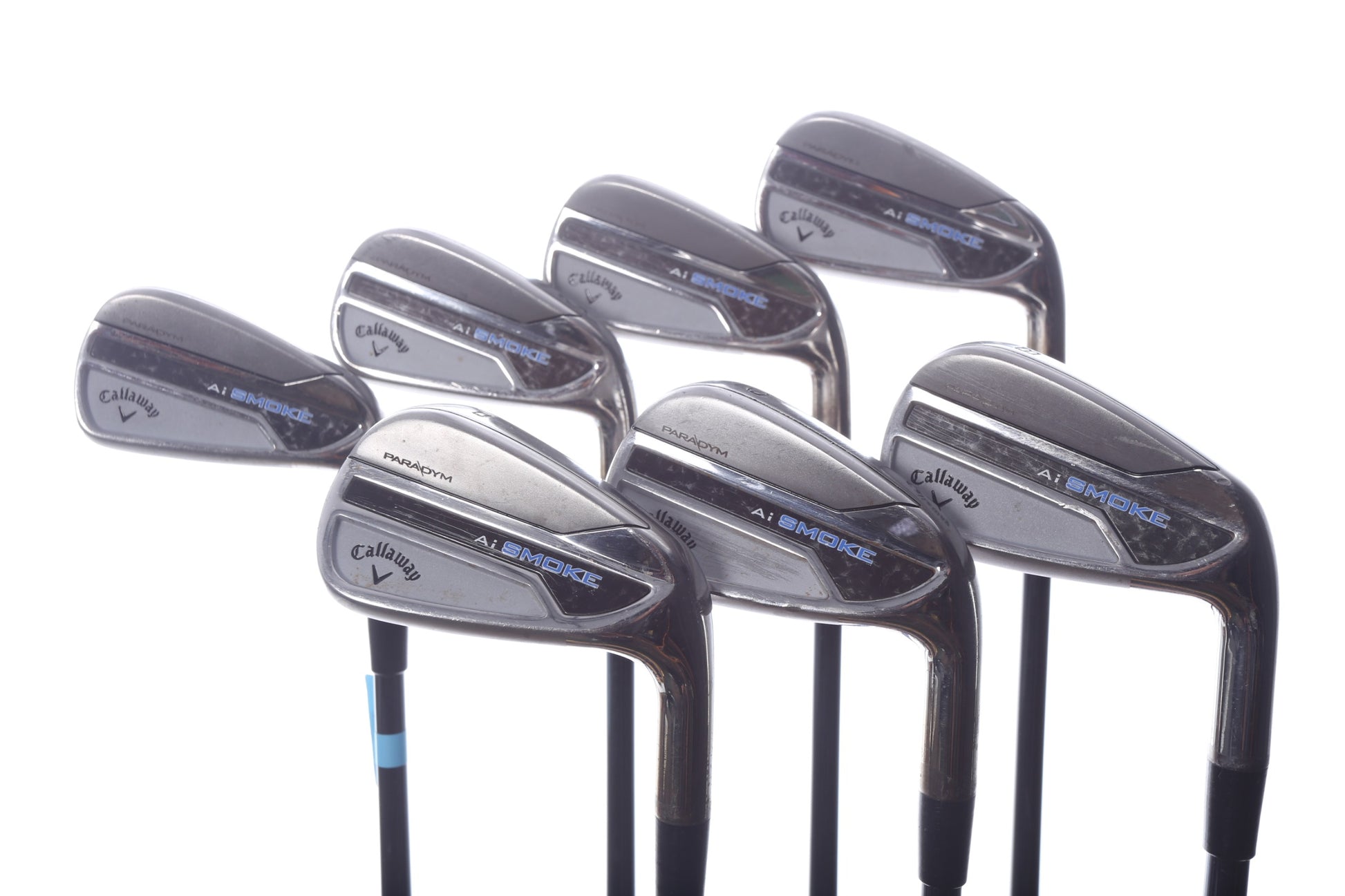 Used Callaway Paradym Ai Smoke Iron Set - Right-Handed - 4-PW - Regular Flex-Next Round