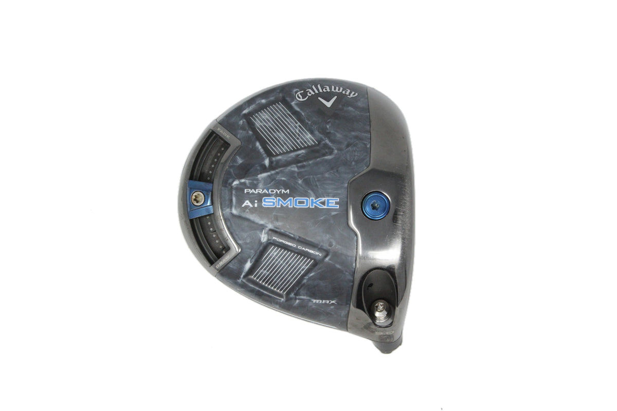 Used Callaway Paradym Ai Smoke MAX Driver - HEAD ONLY - Right-Handed - 9 Degrees