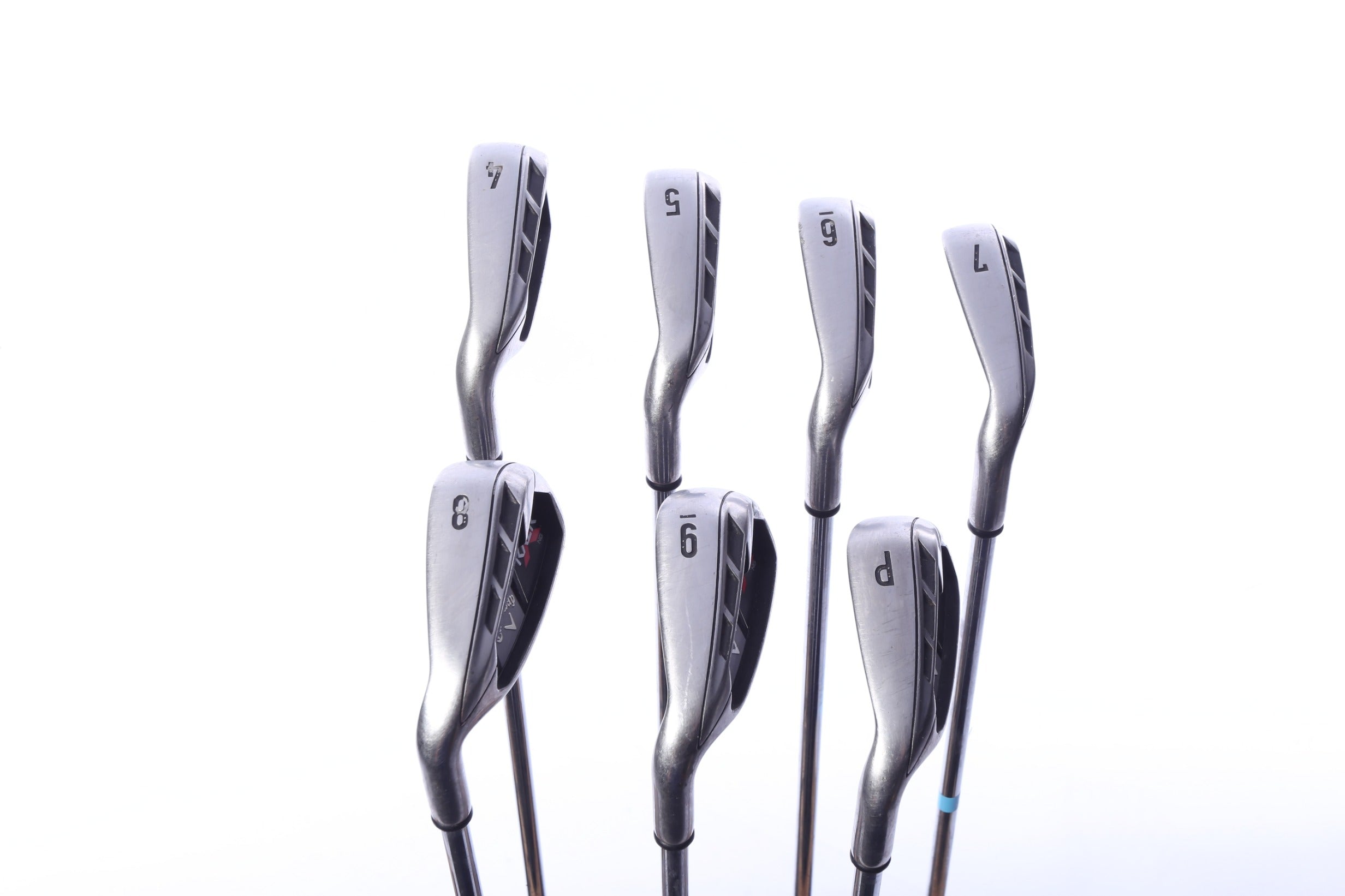 Used Callaway Razr X NG Iron Set - Left-Handed - 4-PW - Uniflex Flex-Next Round