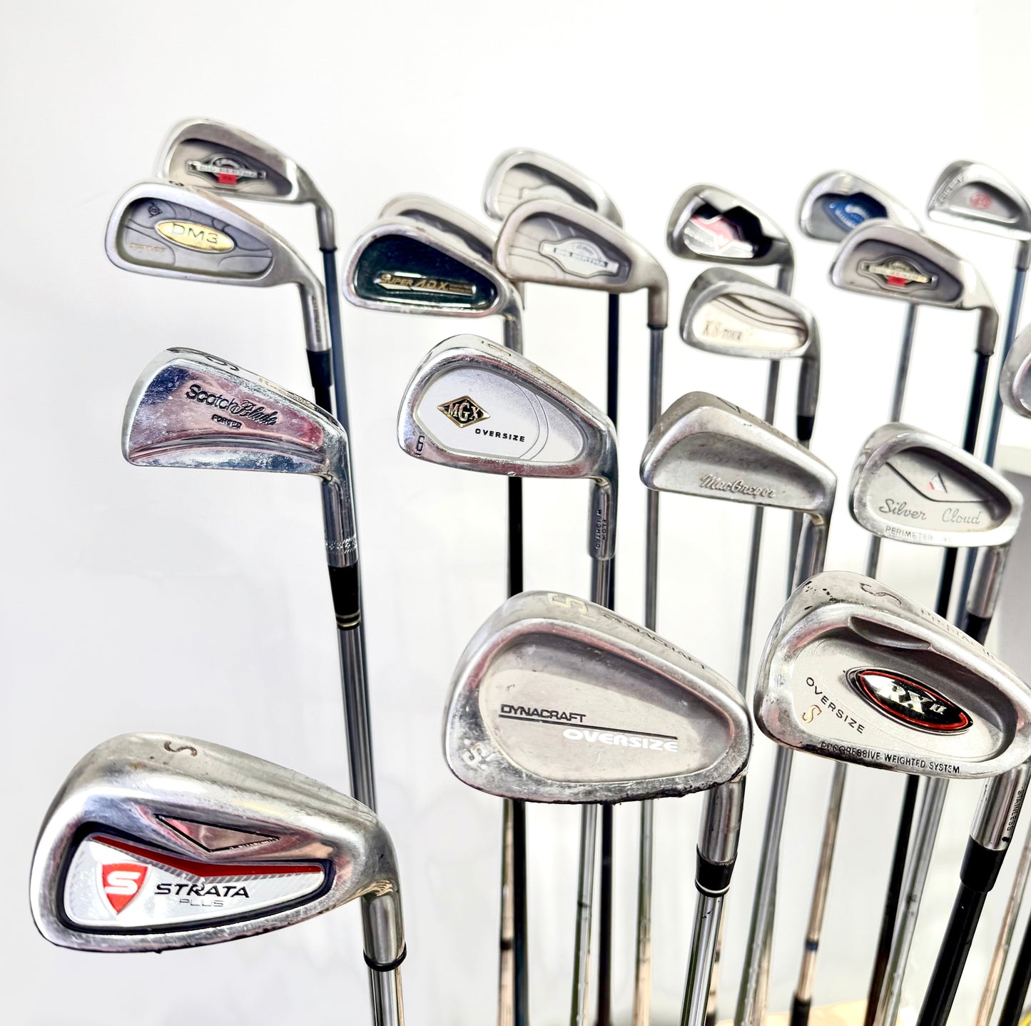 Wholesale Lot of 24 Golf Clubs - Right Handed - Assorted Irons and Wedges-Next Round