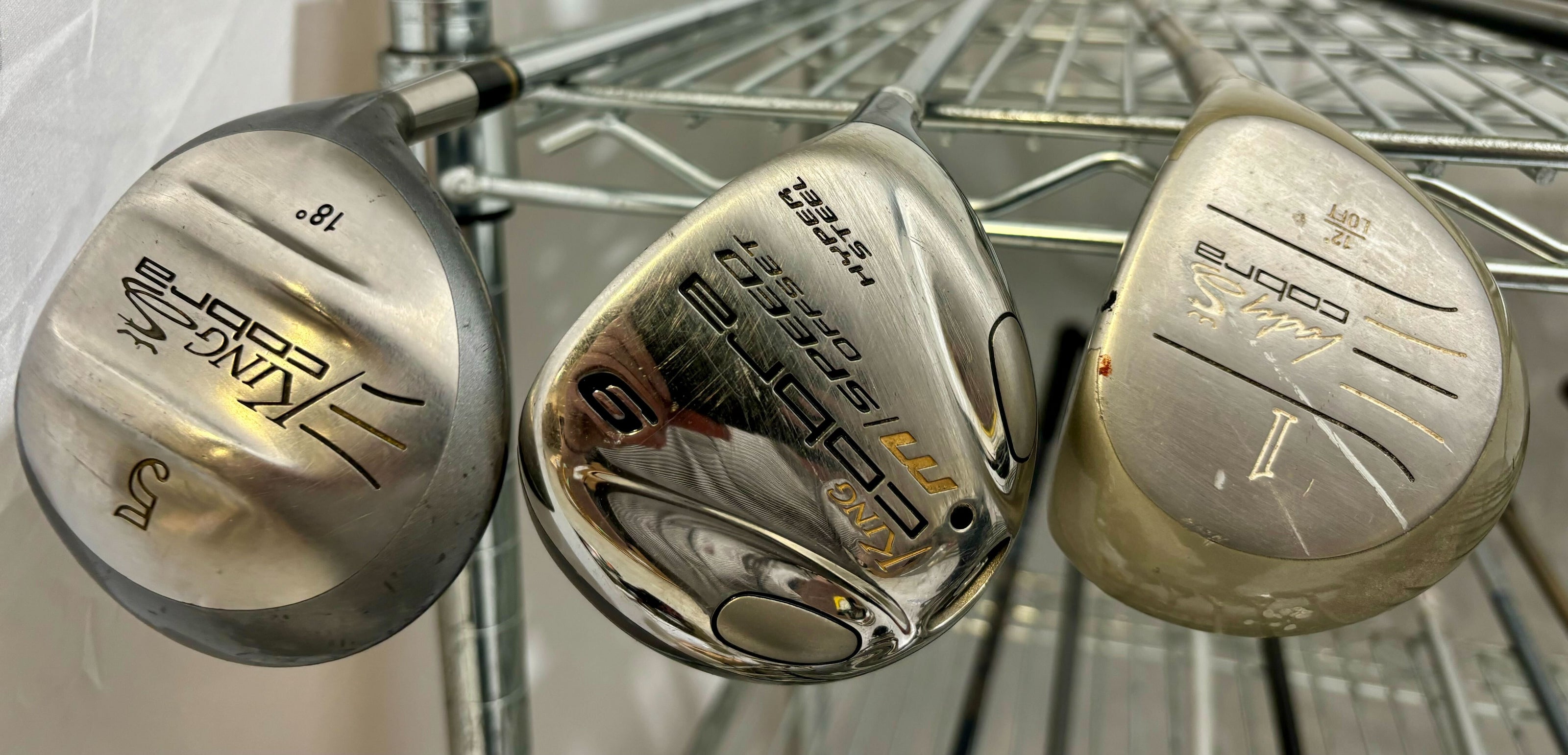 Wholesale Lot of 30 Golf Clubs - Cobra Fairway Woods and Hybrids-Next Round