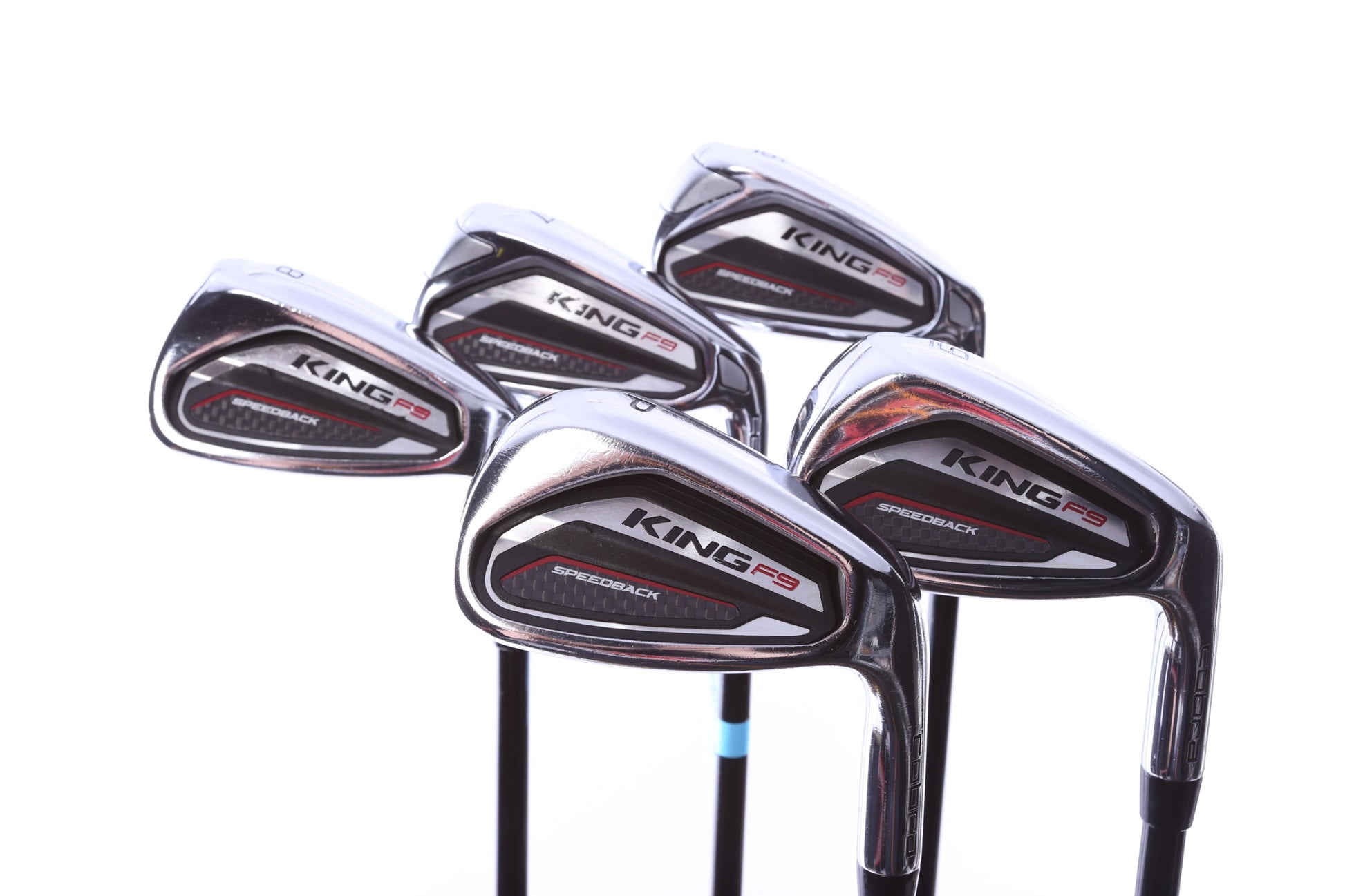 Used Cobra King F9 SpeedBack Iron Set - Right-Handed - 6-PW - Seniors Flex-Next Round
