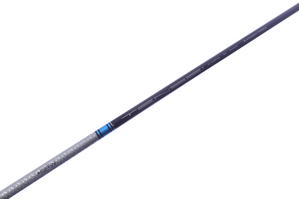 Used Mitsubishi Tensei AV Raw Blue Driver Shaft Regular Flex Graphite - 44.5 in - Titleist Surefit Adapter