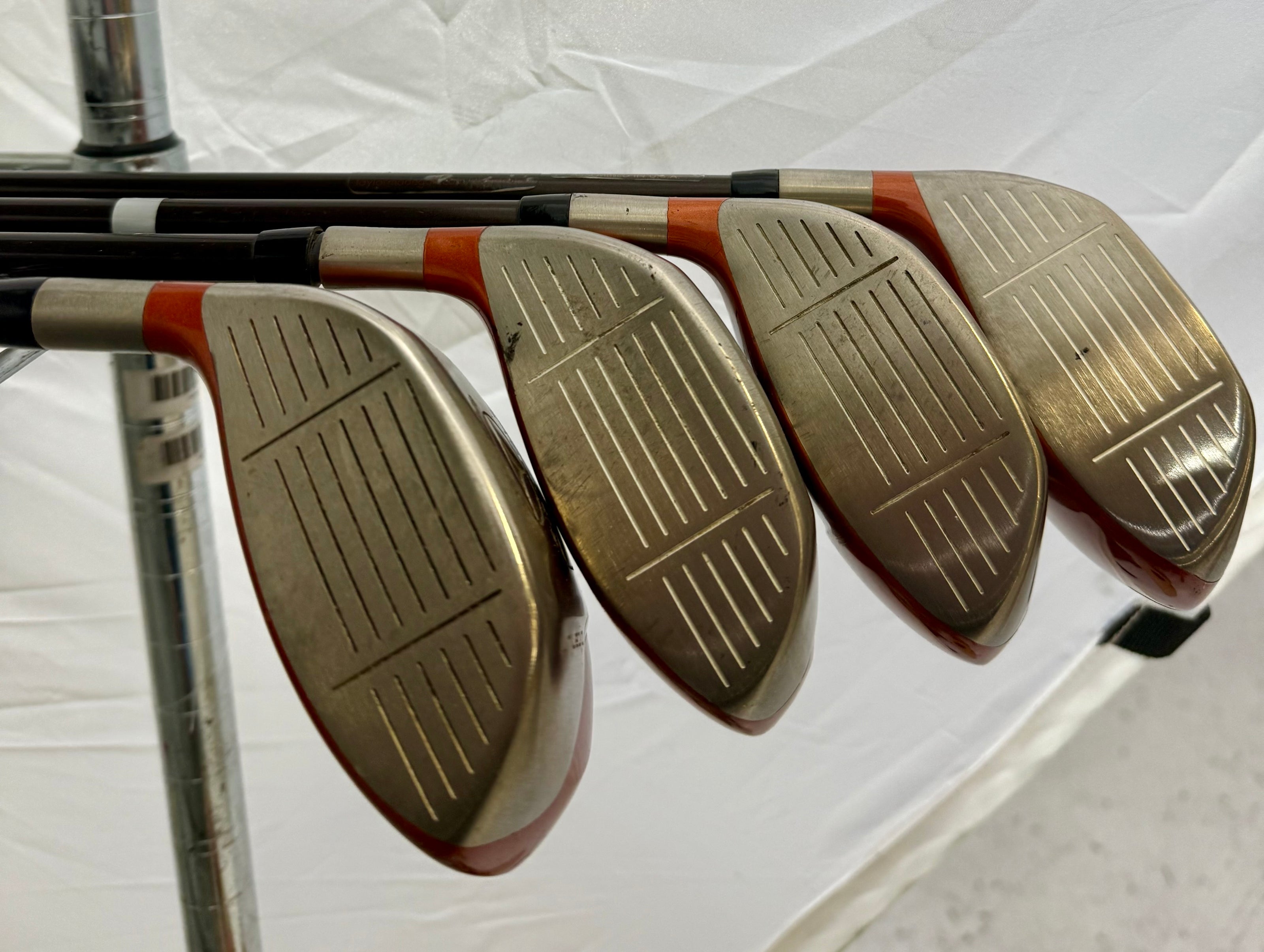 Wholesale Lot of 30 Golf Clubs - Cobra Woods & TaylorMade Drivers-Next Round
