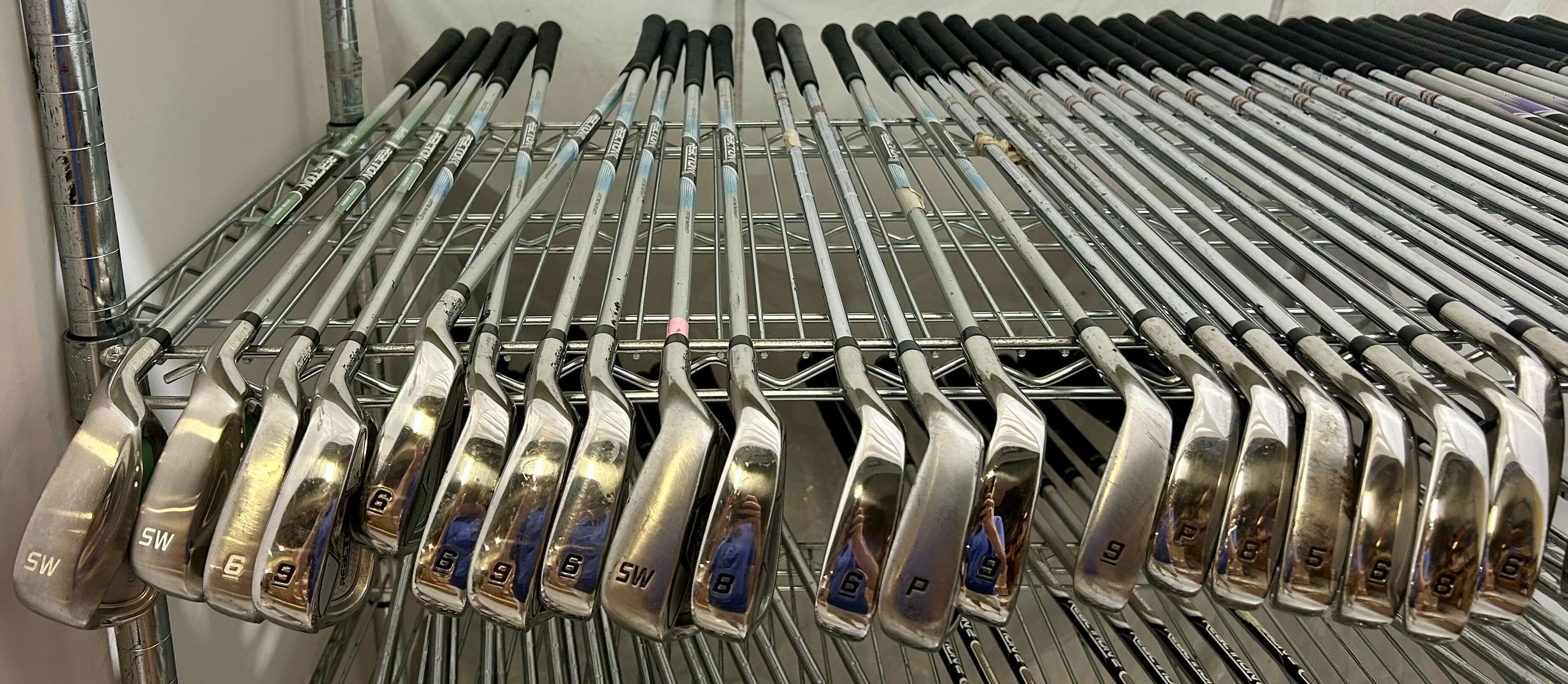 Wholesale Lot of 40 Golf Clubs - All Right Handed - Tour Edge Irons and Wedges-Next Round