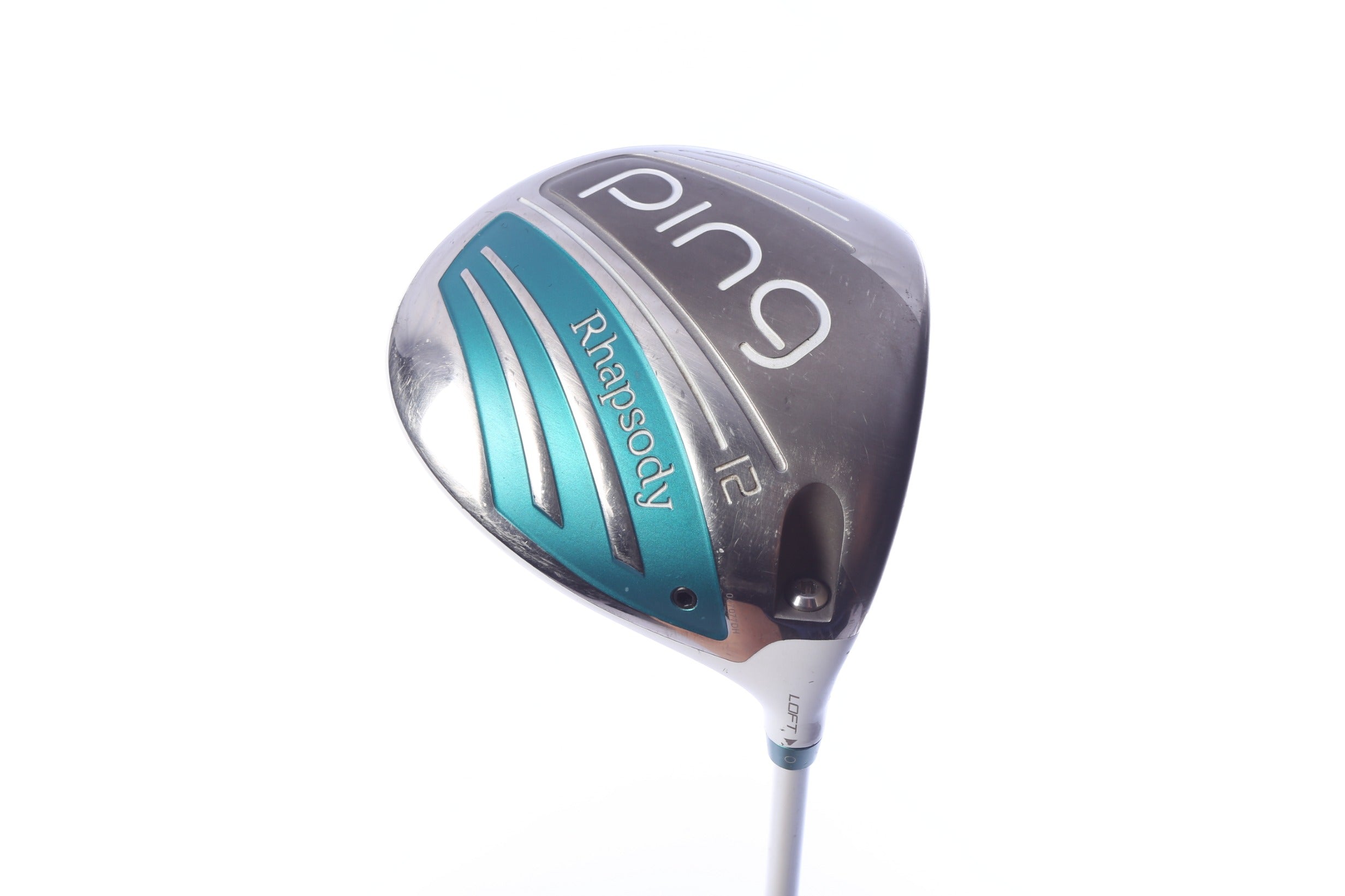 Used Ping 2015 Rhapsody Driver - 12 Degrees - Ladies Flex Ping ULT220 Lite - Right-Handed