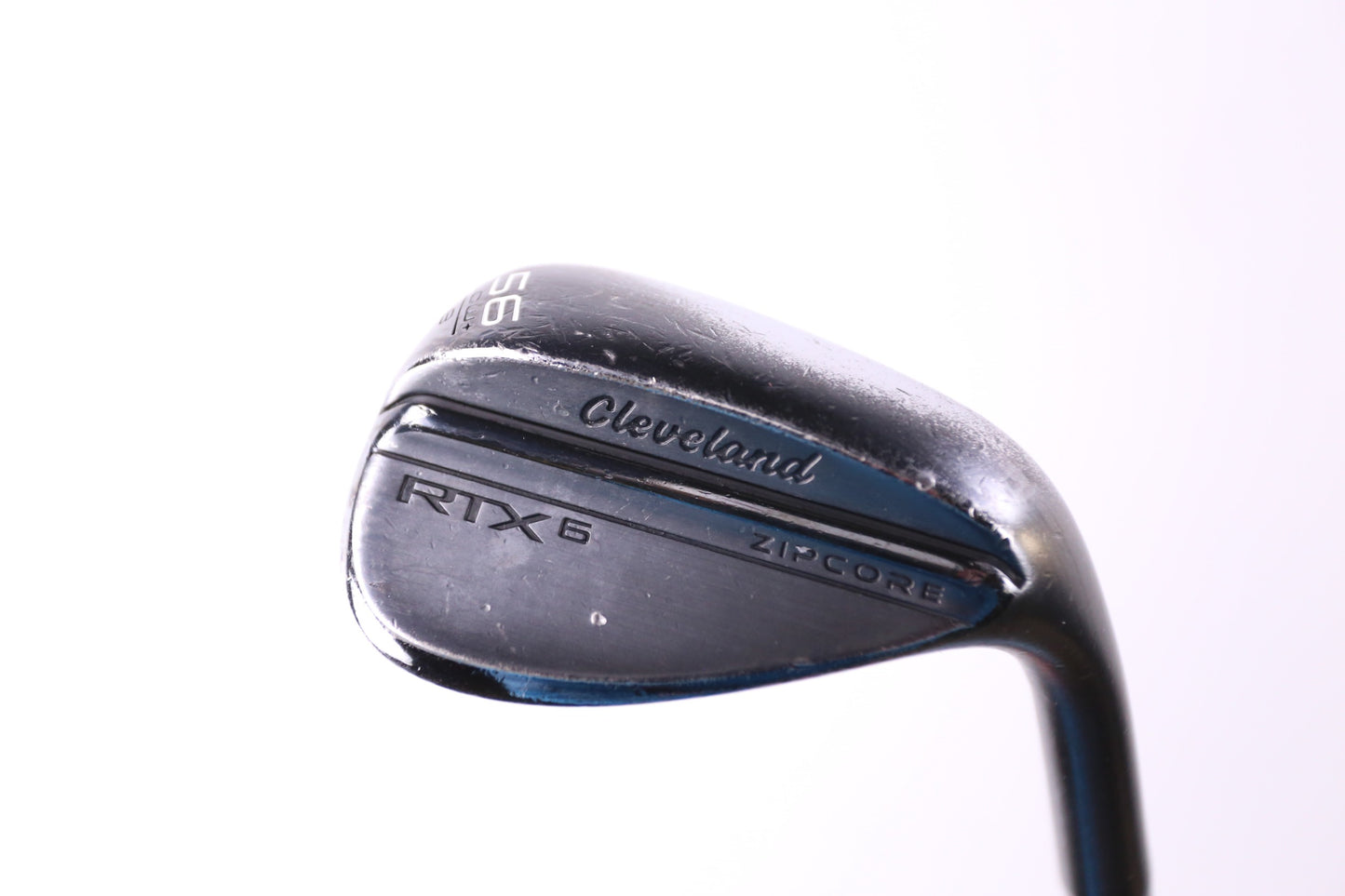 Used Cleveland RTX 6 ZipCore Black Satin Sand Wedge - Right-Handed - 56 Degrees - Stiff Flex-Next Round