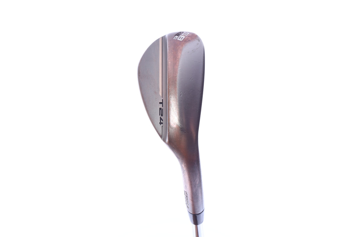 Used Mizuno T24 Denim Copper Lob Wedge - Right-Handed - 58 Degrees - Stiff Flex