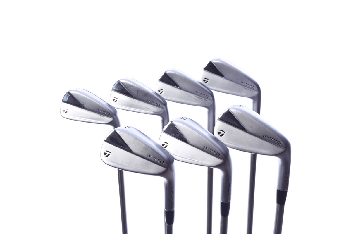 Used TaylorMade 2023 P770 Iron Set - Right-Handed - 4-PW - Variable Flex