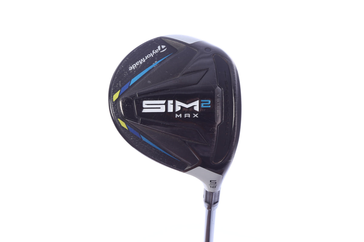 Used TaylorMade SIM2 MAX 5-Wood - Right-Handed - 18 Degrees - Stiff Flex