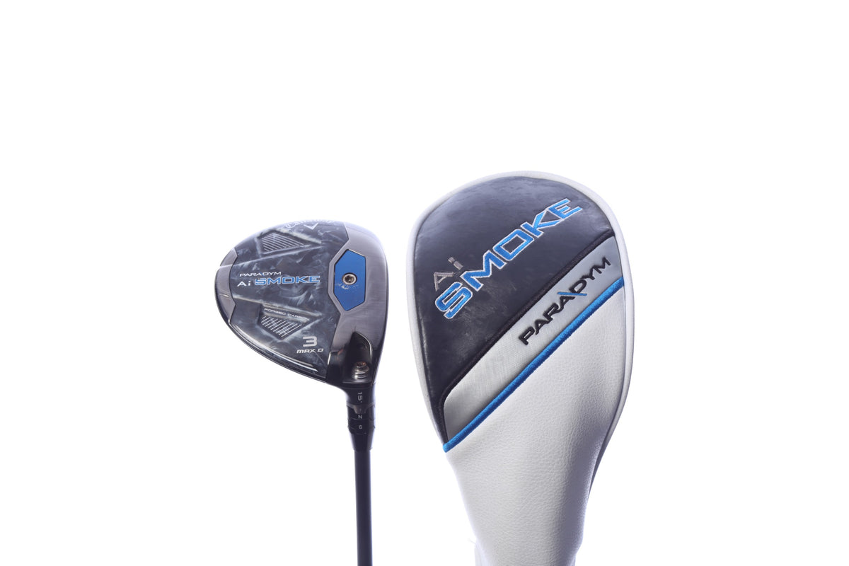 Used Callaway Paradym Ai Smoke MAX D 3-Wood - Right-Handed - 15 Degrees - Regular Flex-Next Round