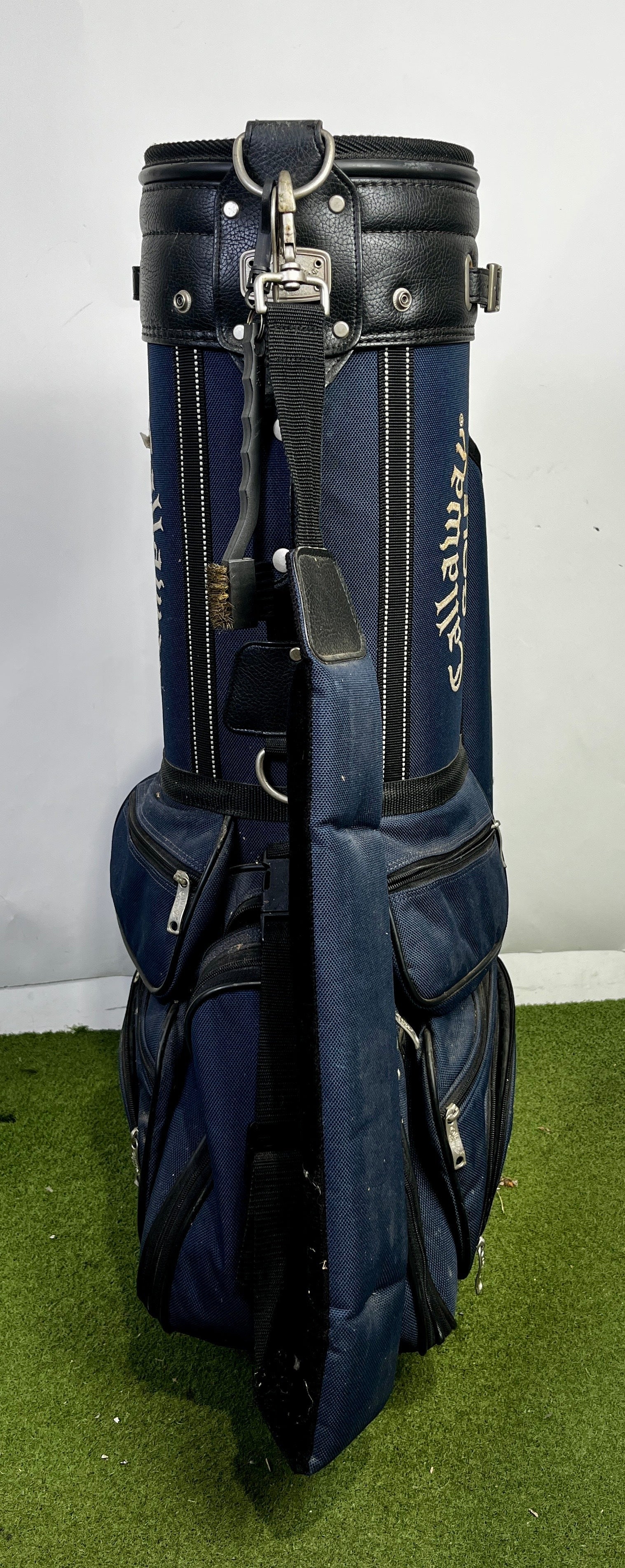 Callaway Golf Bag - 6 Dividers 11 Pockets- Blue and White-Next Round