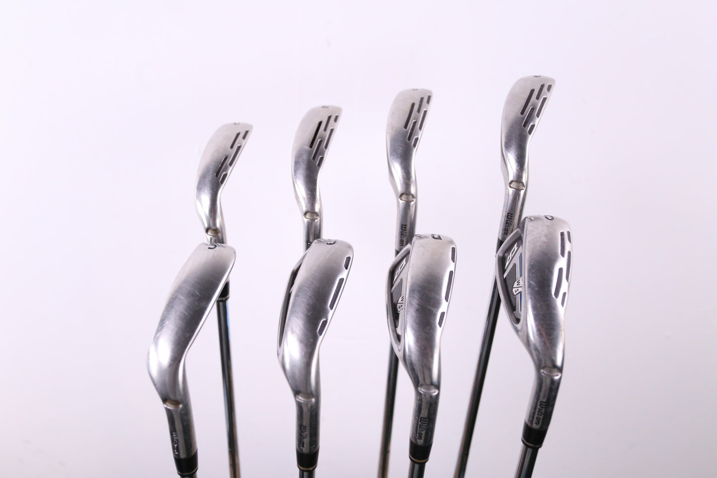 Used Wilson D7 Forged Iron Set - Right-Handed - 5-SW - Stiff Flex-Next Round