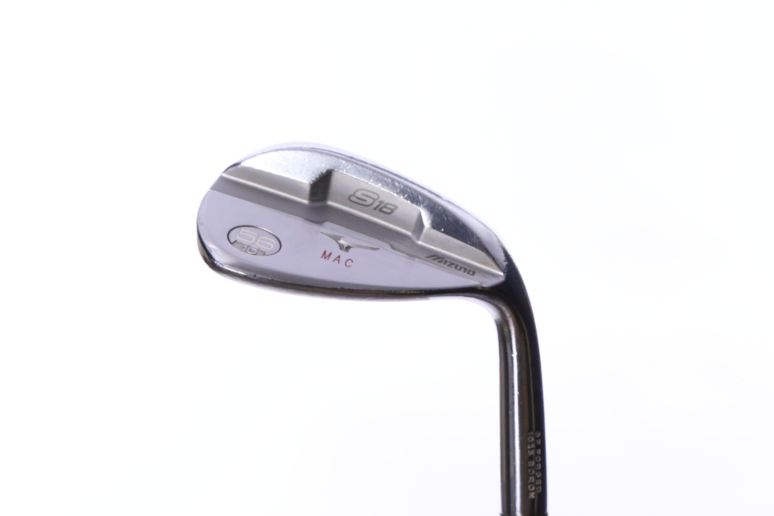 Used Mizuno S18 White Satin Sand Wedge - Right-Handed - 56 Degrees - Regular Flex-Next Round