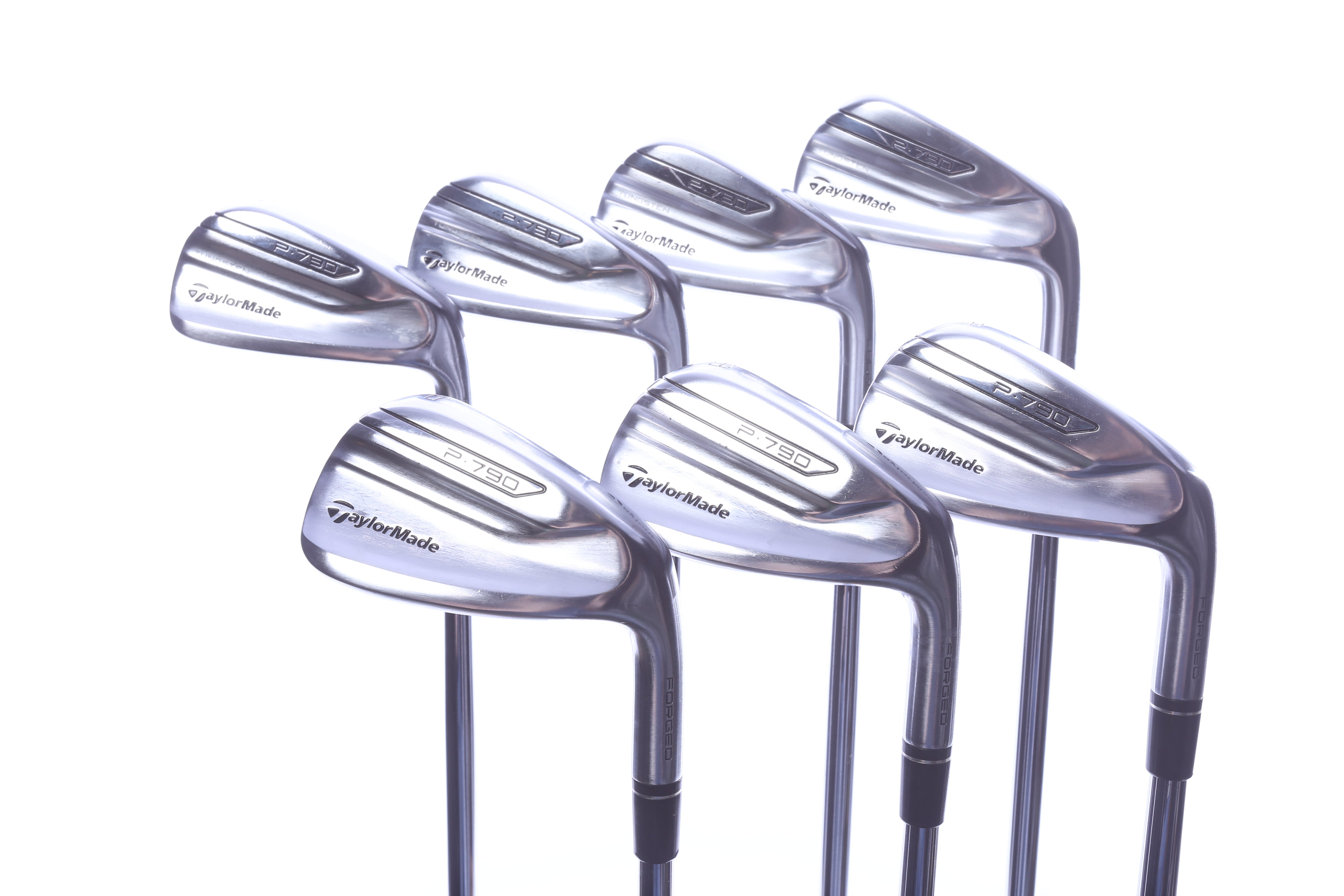 Used TaylorMade 2019 P790 Iron Set - Right-Handed - 4-PW - Regular Flex
