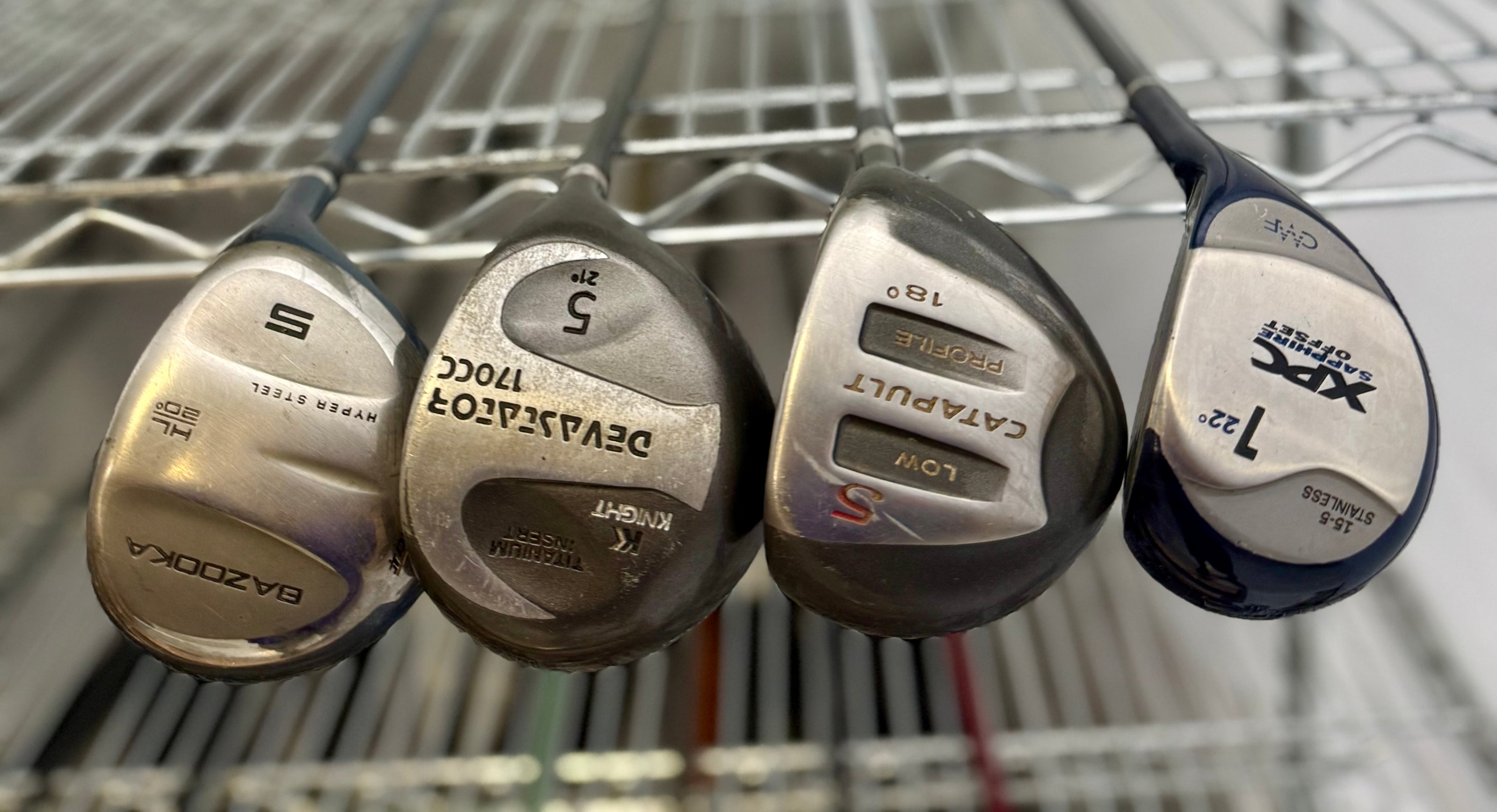 Wholesale Lot of 30 Golf Clubs - Assorted Fairway Woods & Hybrid-Next Round